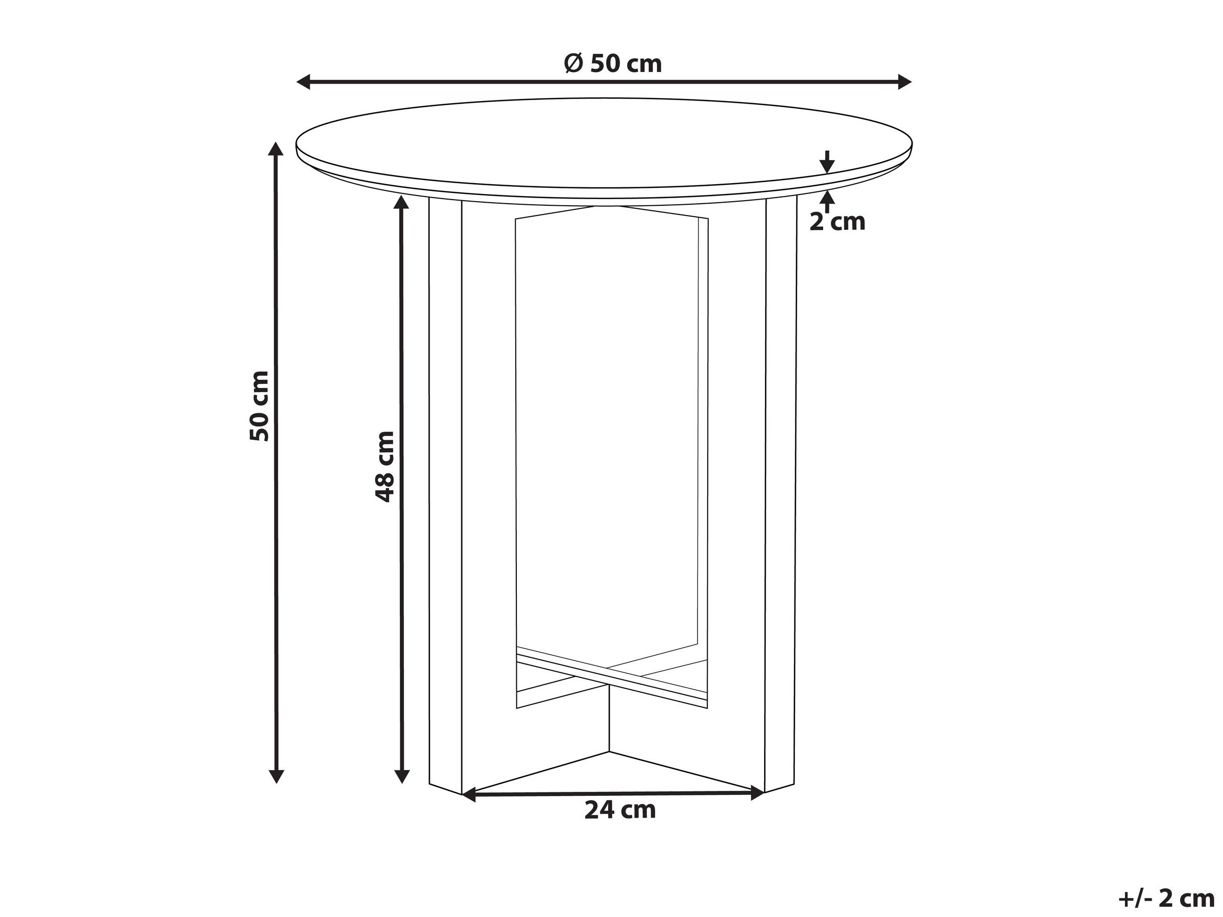 Kafijas galdiņš Berwyn 3181
