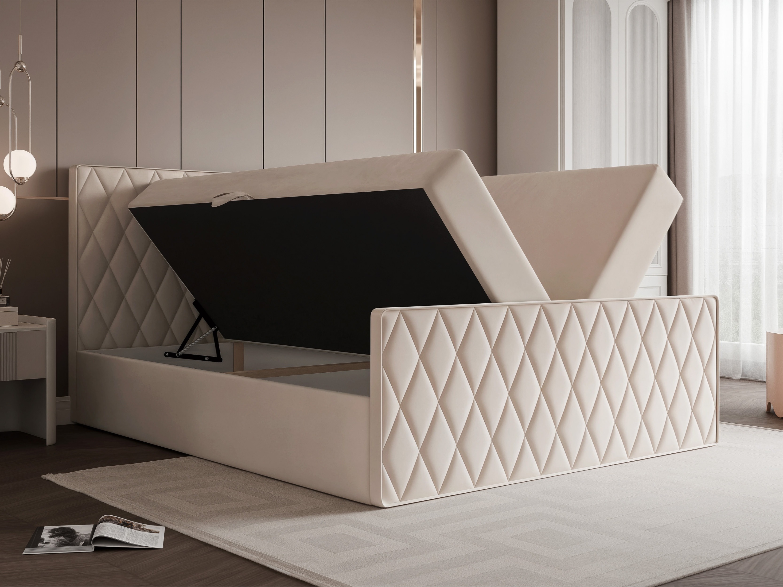 Kontinentālā gulta Martinez 129 (Magic Velvet 2256)