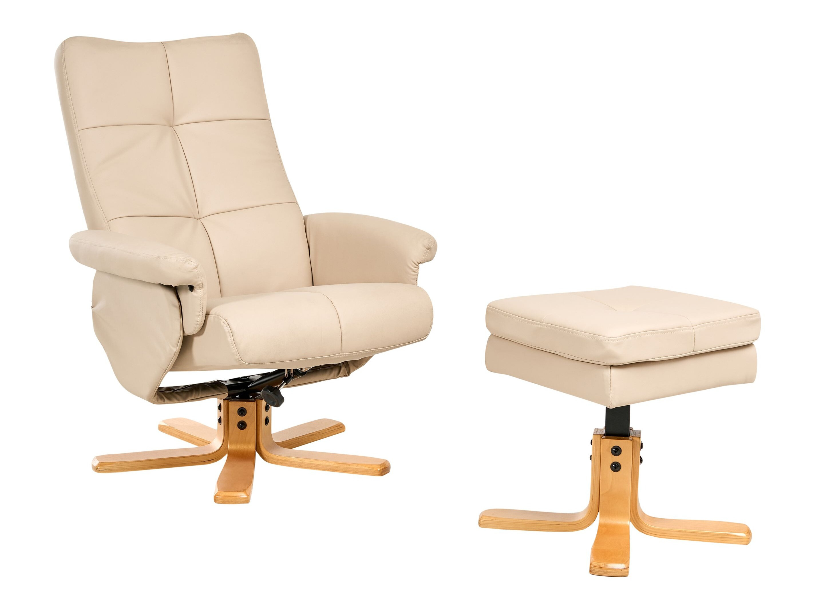 Krēsls reglainer Berwyn 3195 (Bēšs)