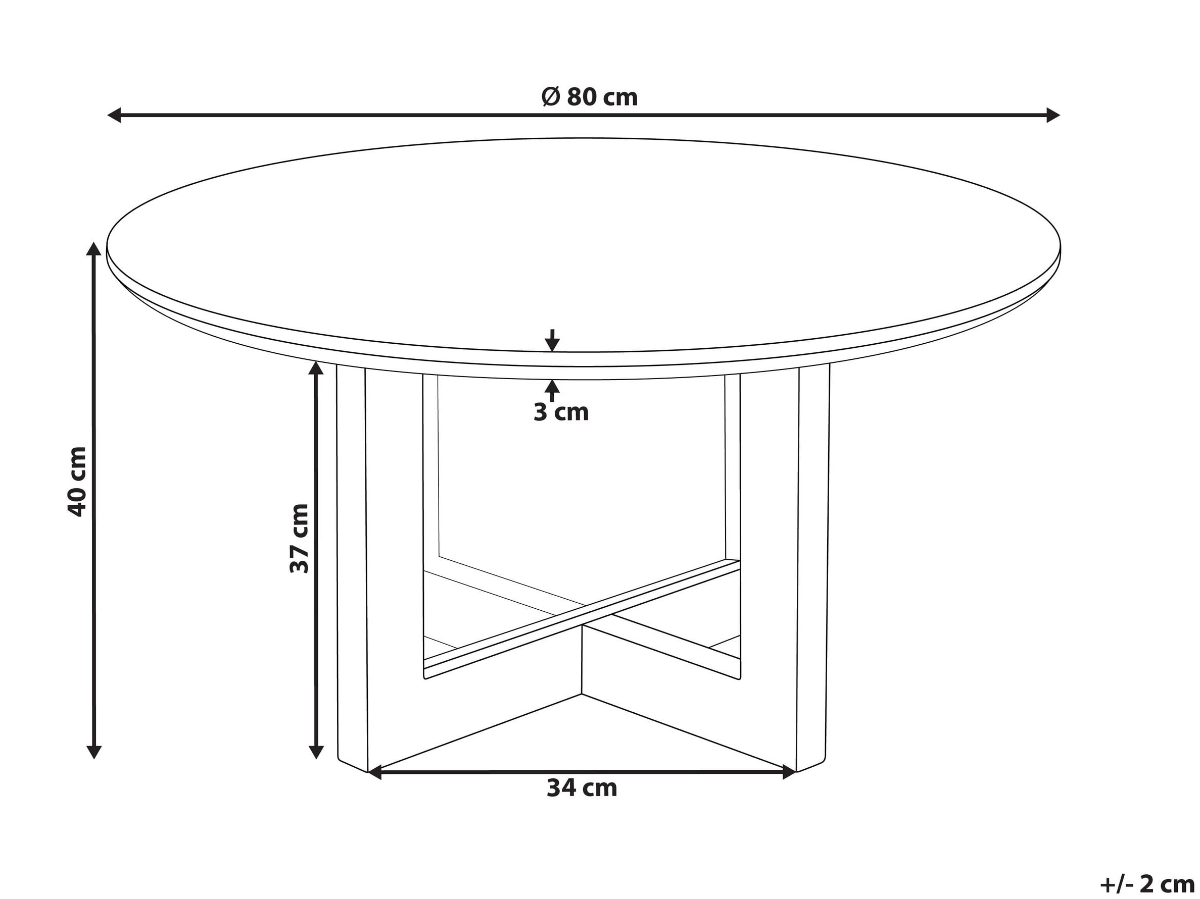 Žurnālu galdiņš Berwyn 3182