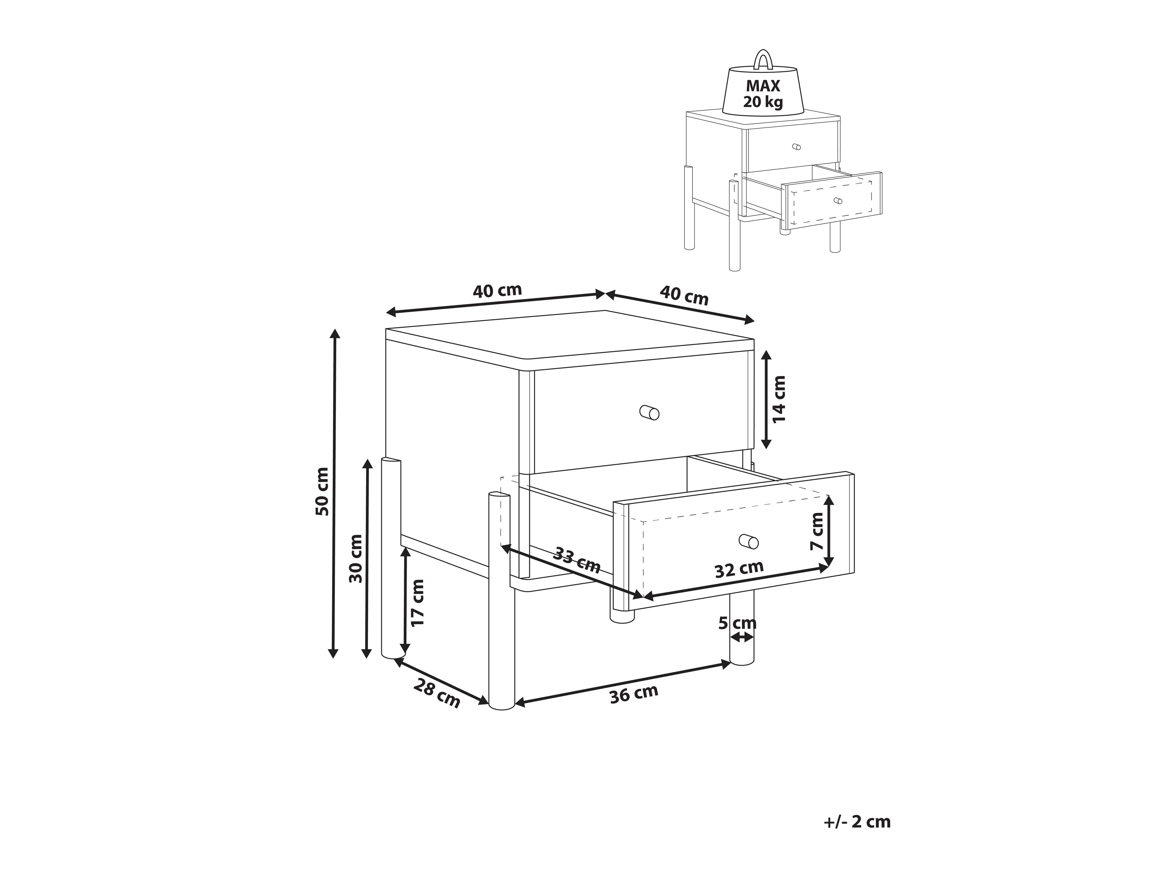 Naktsgaldiņš Berwyn 3200