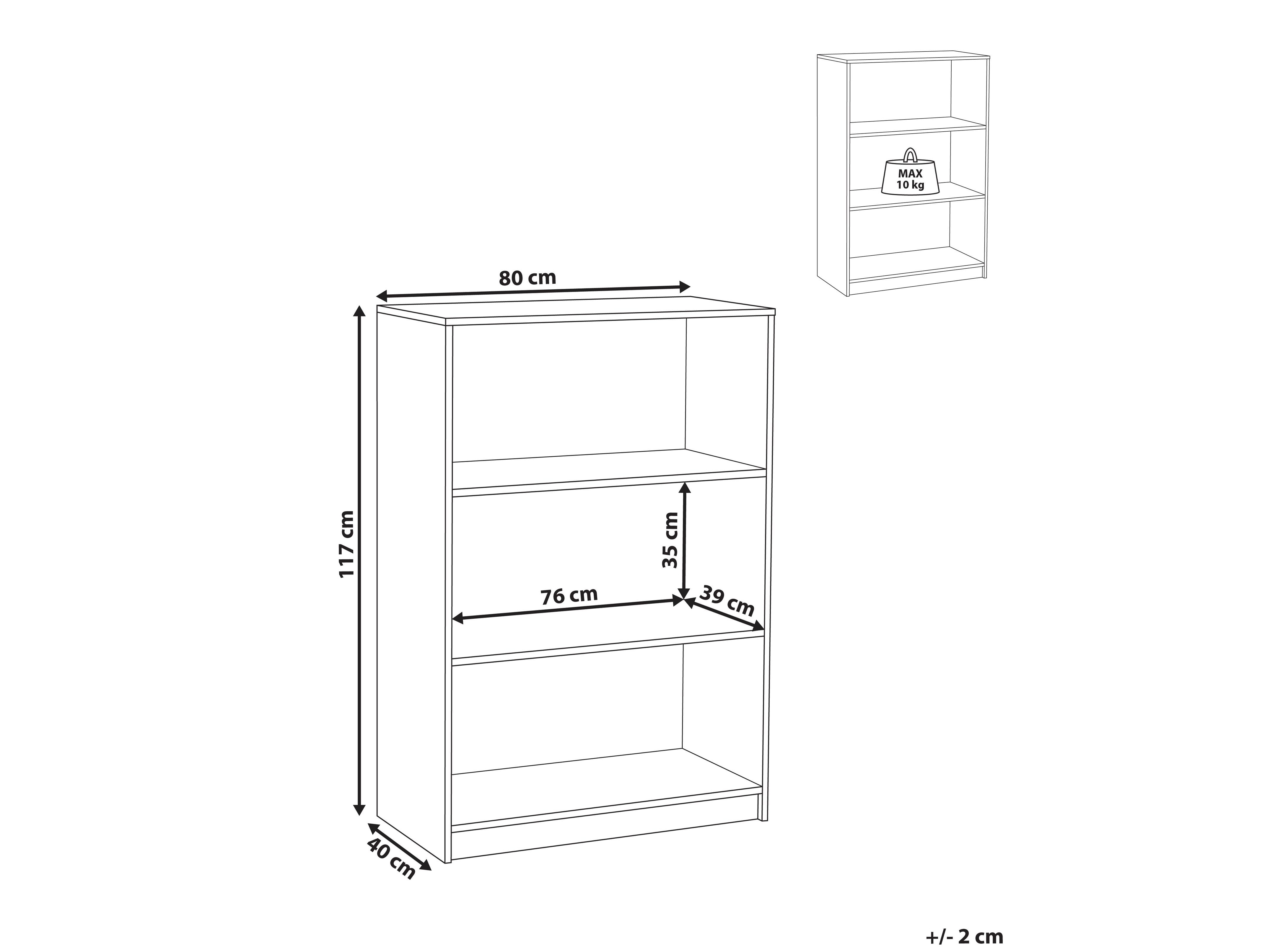 Plaukts Catferu 105 (Gaiši brūns)