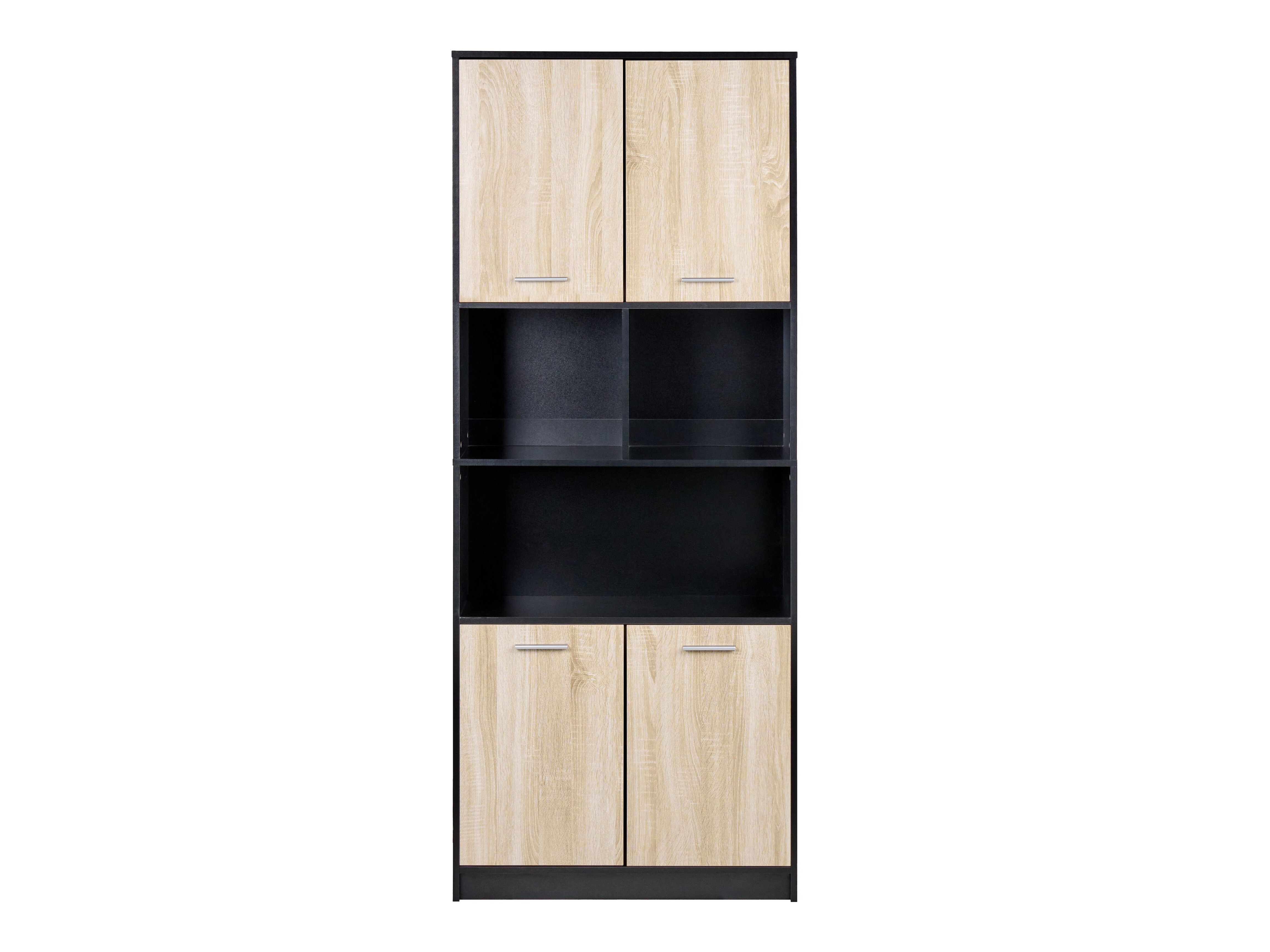 Plaukts Catferu 111 (Melns + Gaišs koks)