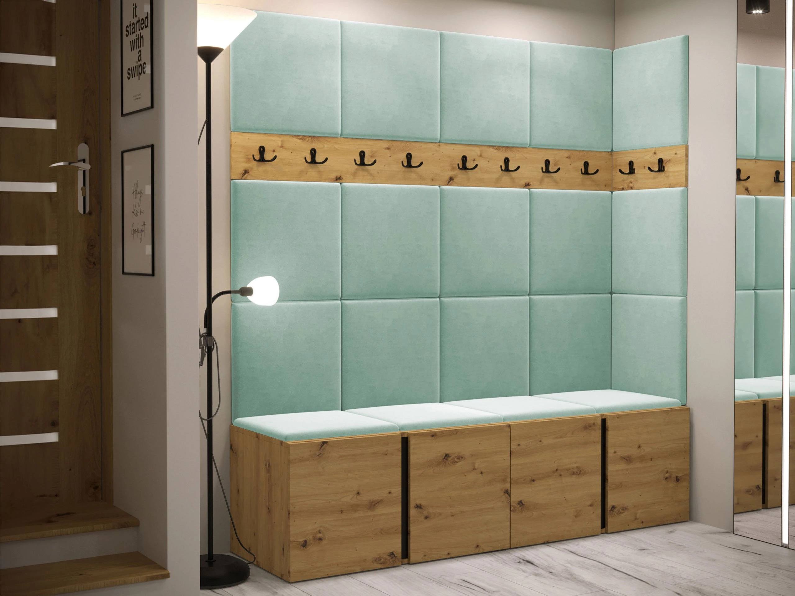 Priekšnama komplekts Pinis II (Artisan ozols)