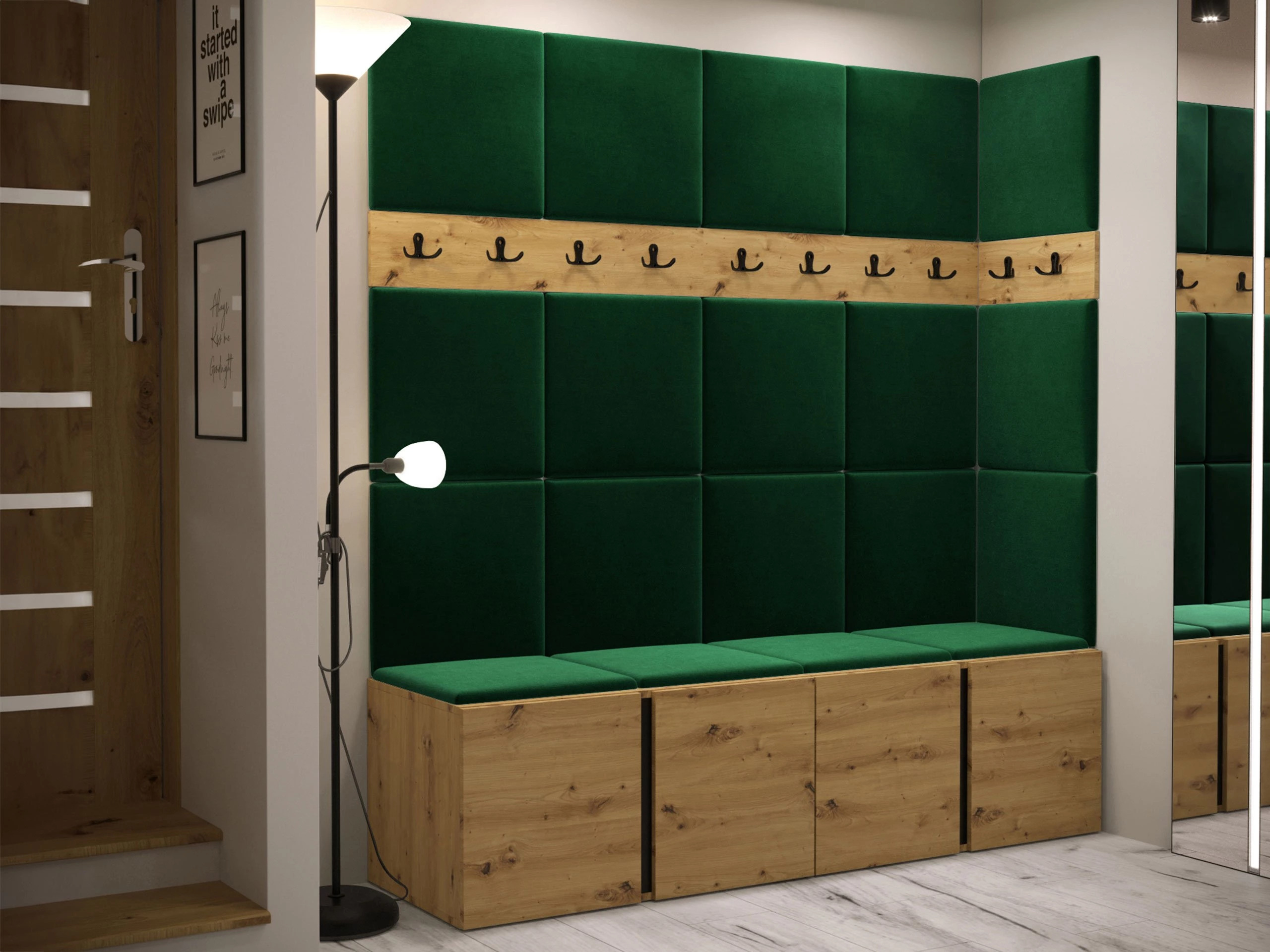 Priekšnama komplekts Pinis II (Artisan ozols)