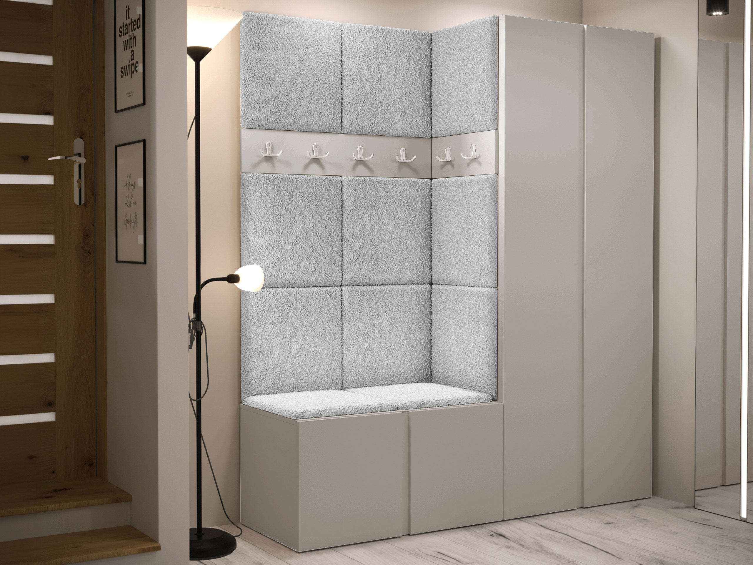 Priekšnama komplekts Pinis III (Kašmirs)