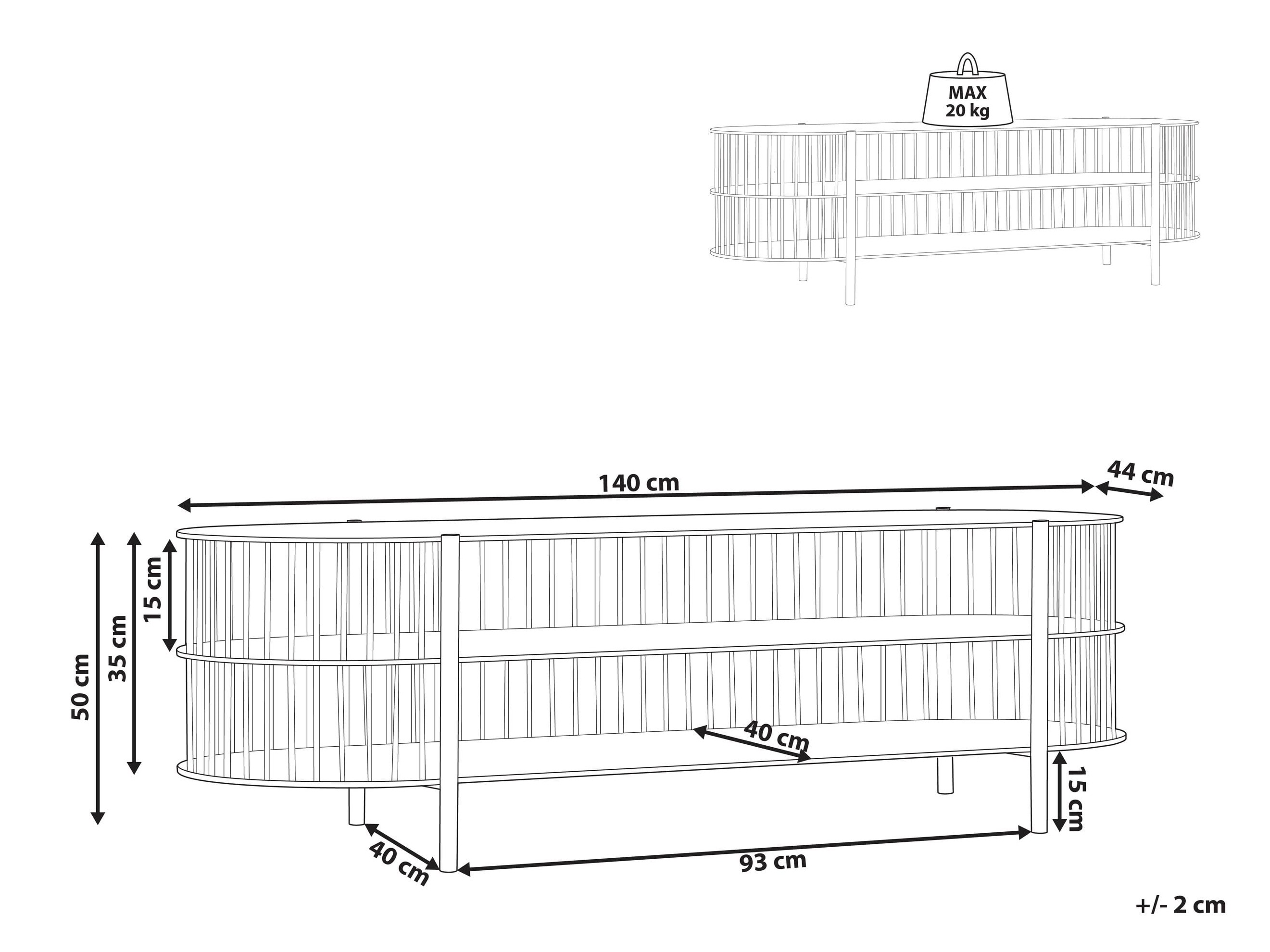 TV galds Berwyn 3205