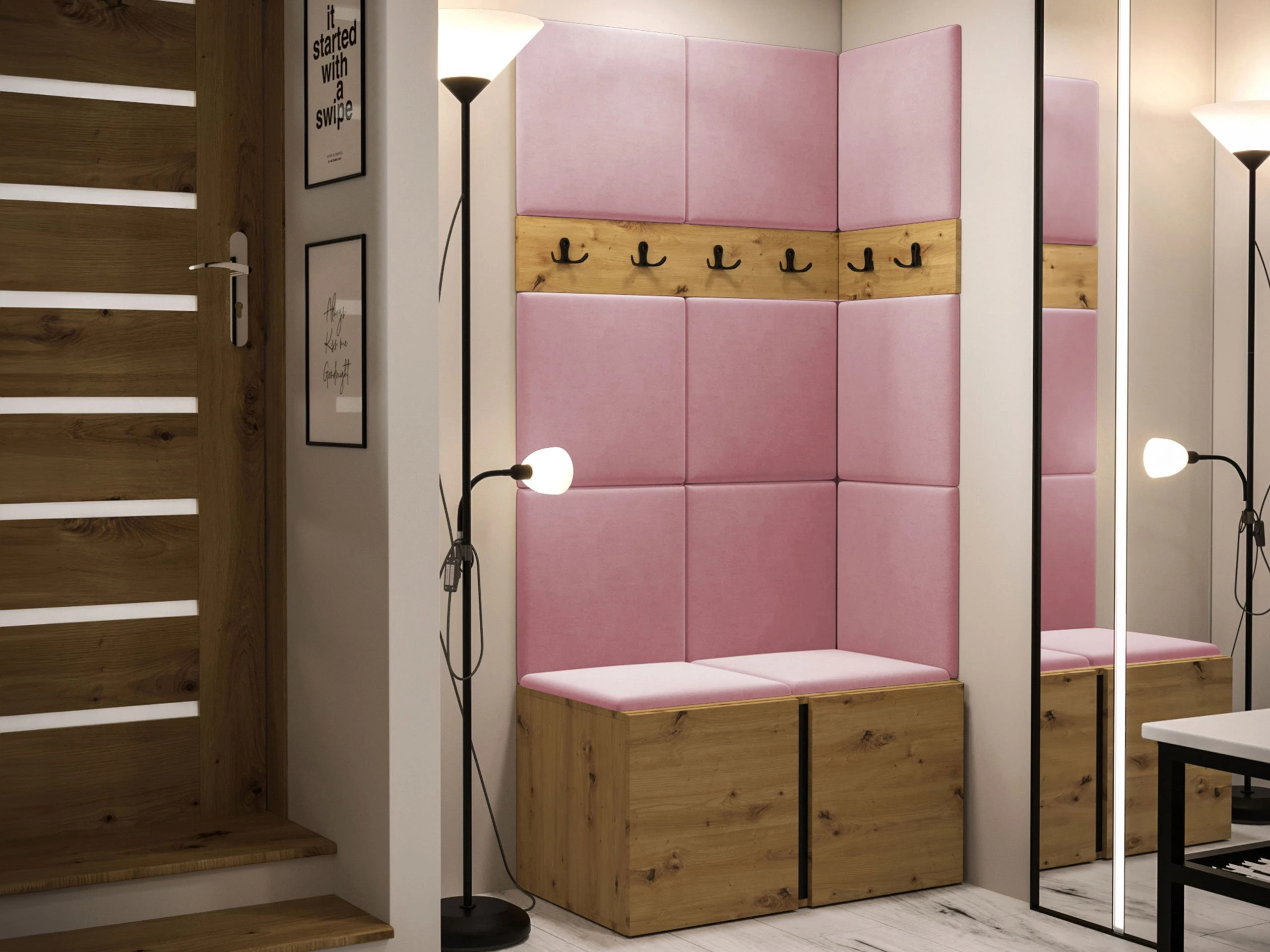 Priekšnama komplekts Pinis I (Artisan ozols)