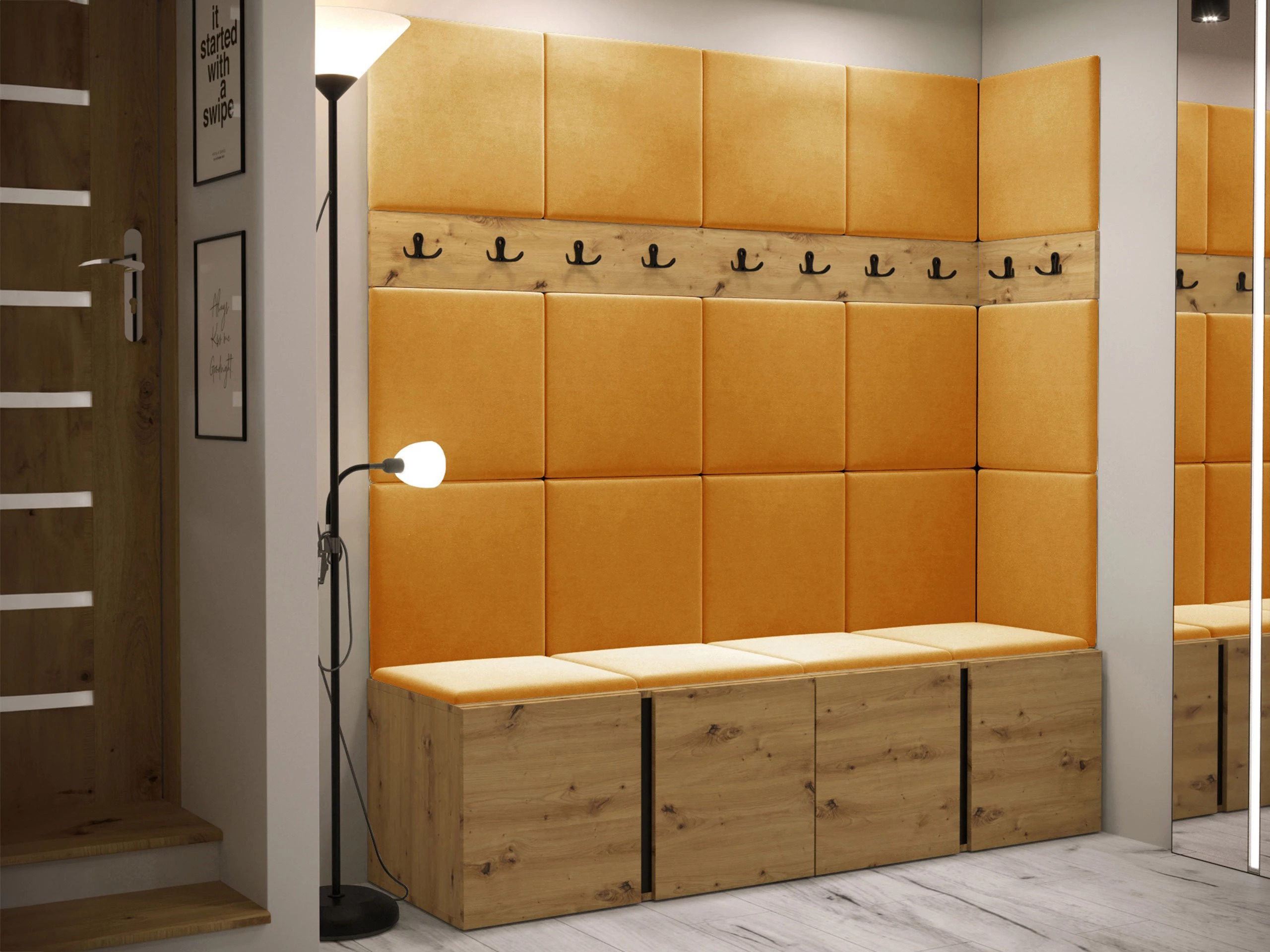 Priekšnama komplekts Pinis II (Artisan ozols)