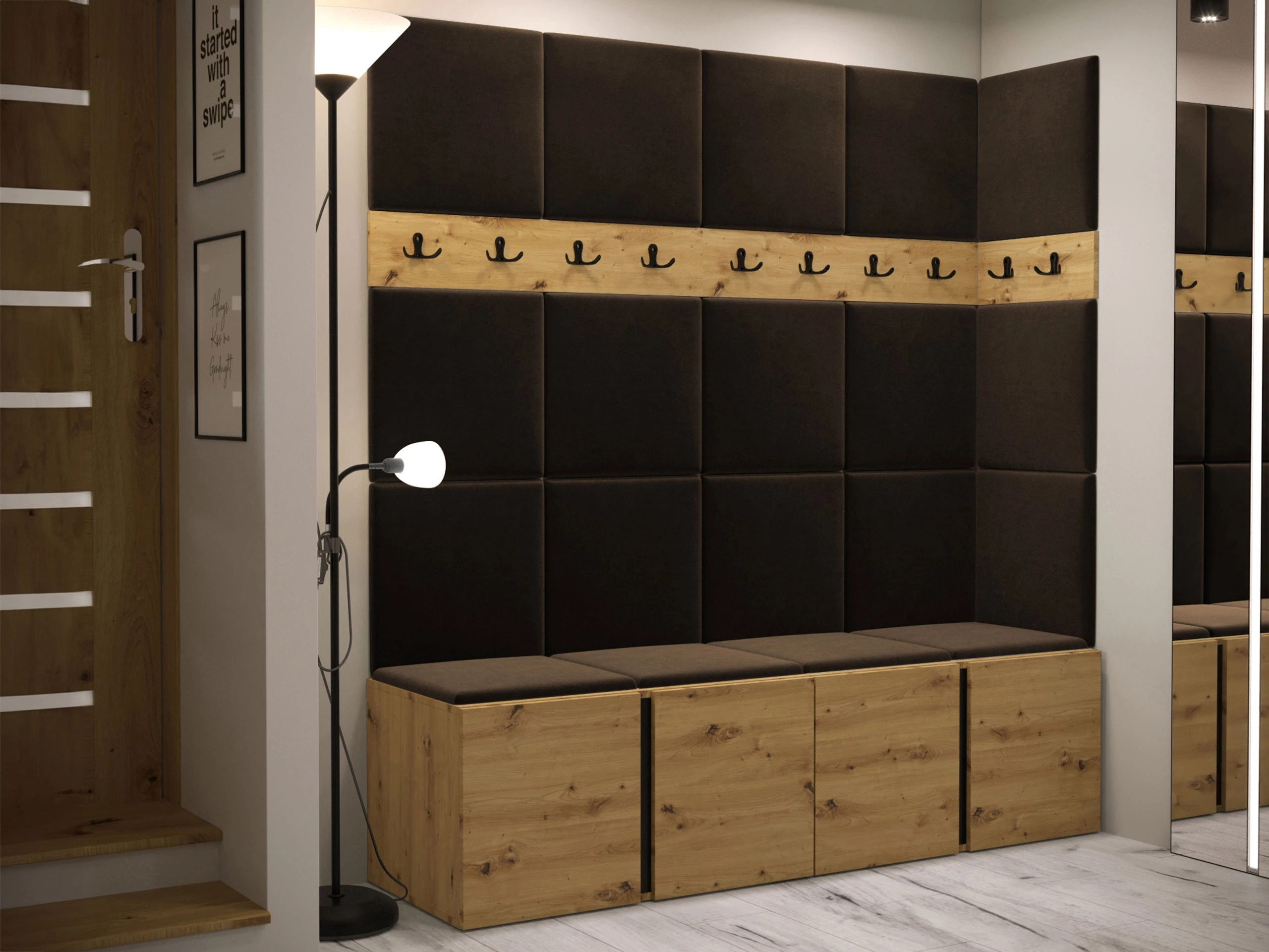 Priekšnama komplekts Pinis II (Artisan ozols)