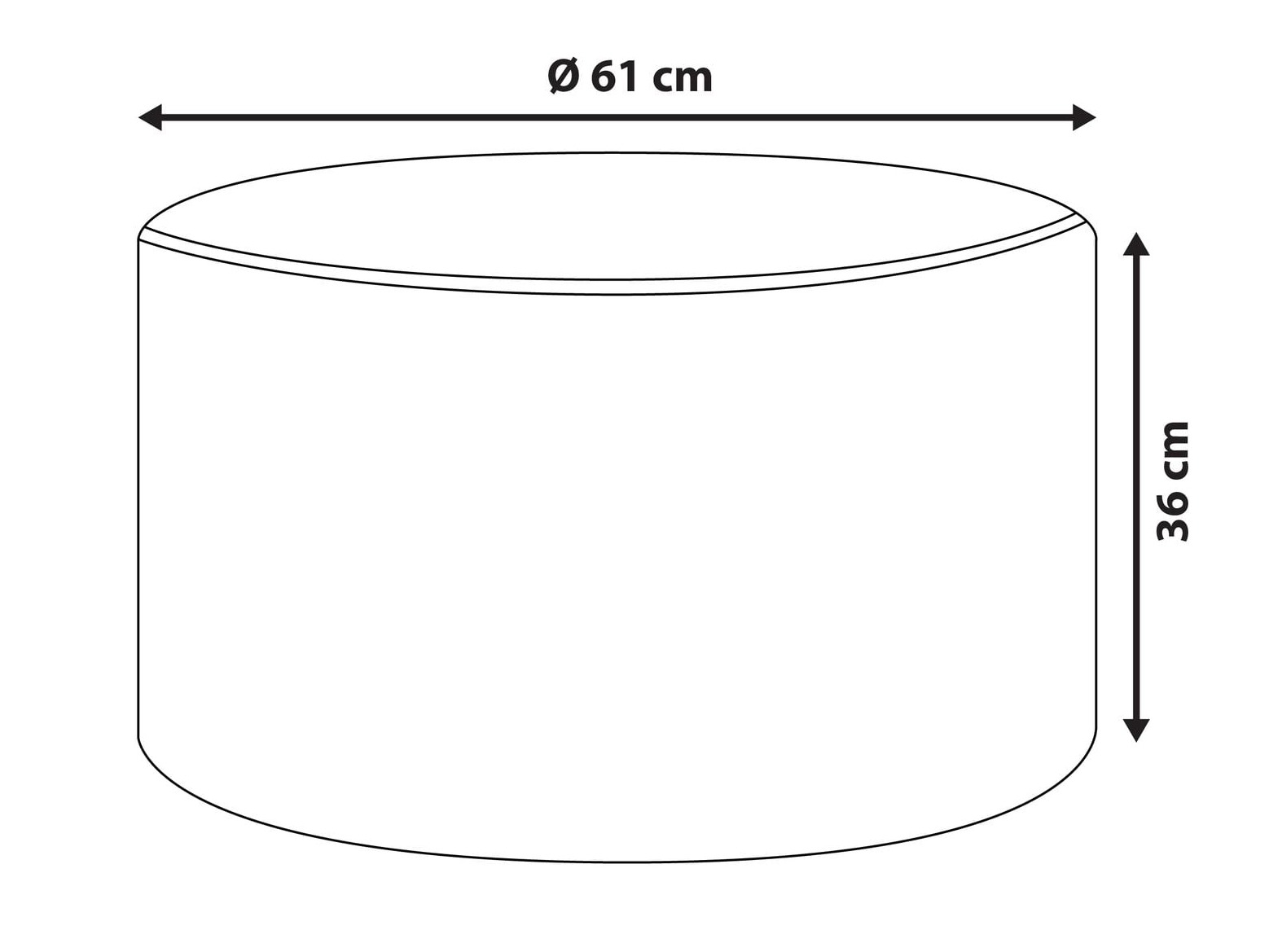 Pufs Berwyn 1672 (Gaiša piparmētra)