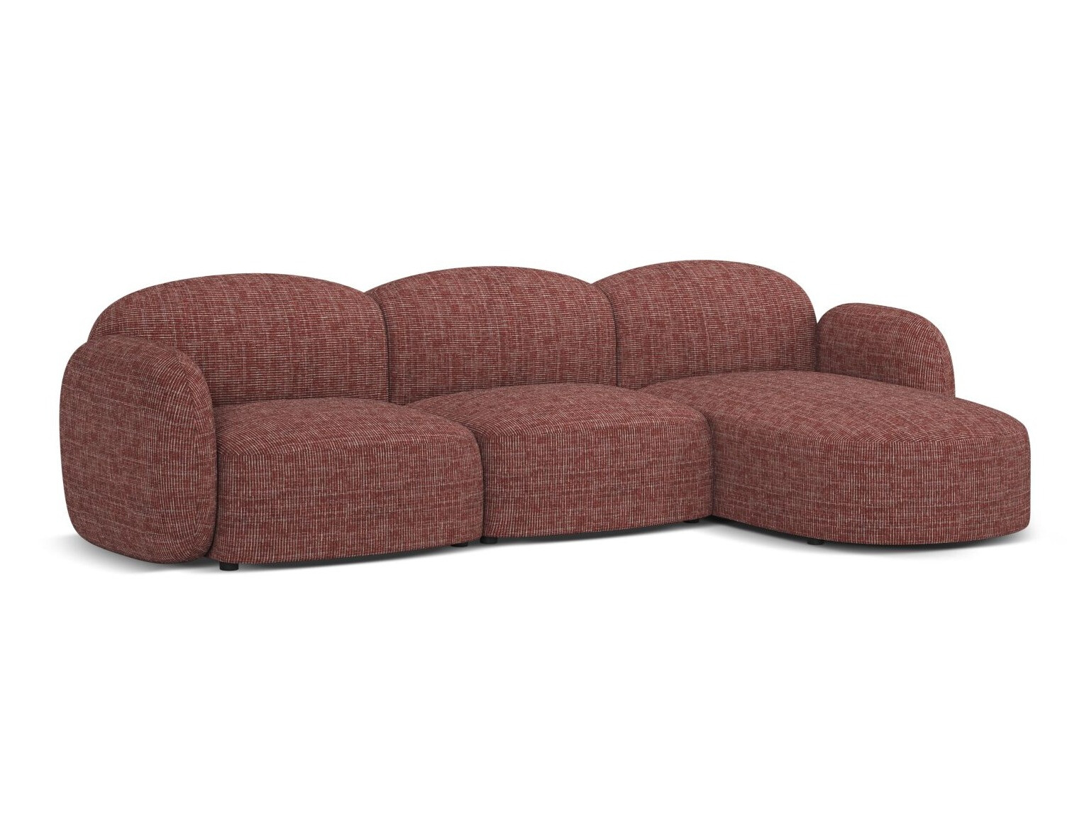 Stūra dīvāns Tolmira 104 (Baltimore Marsala)