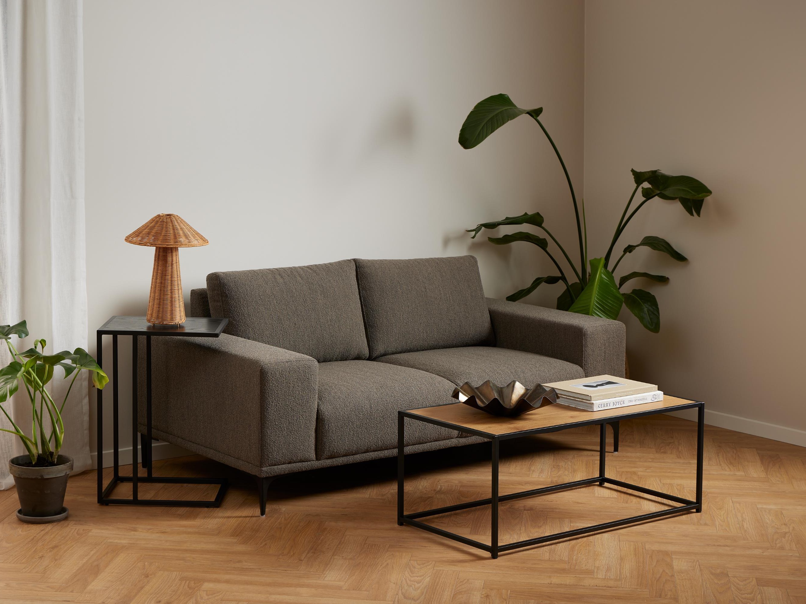 Žurnālu galdiņš Norsica Sevferi 147 (Savvaļas ozols + Melns)