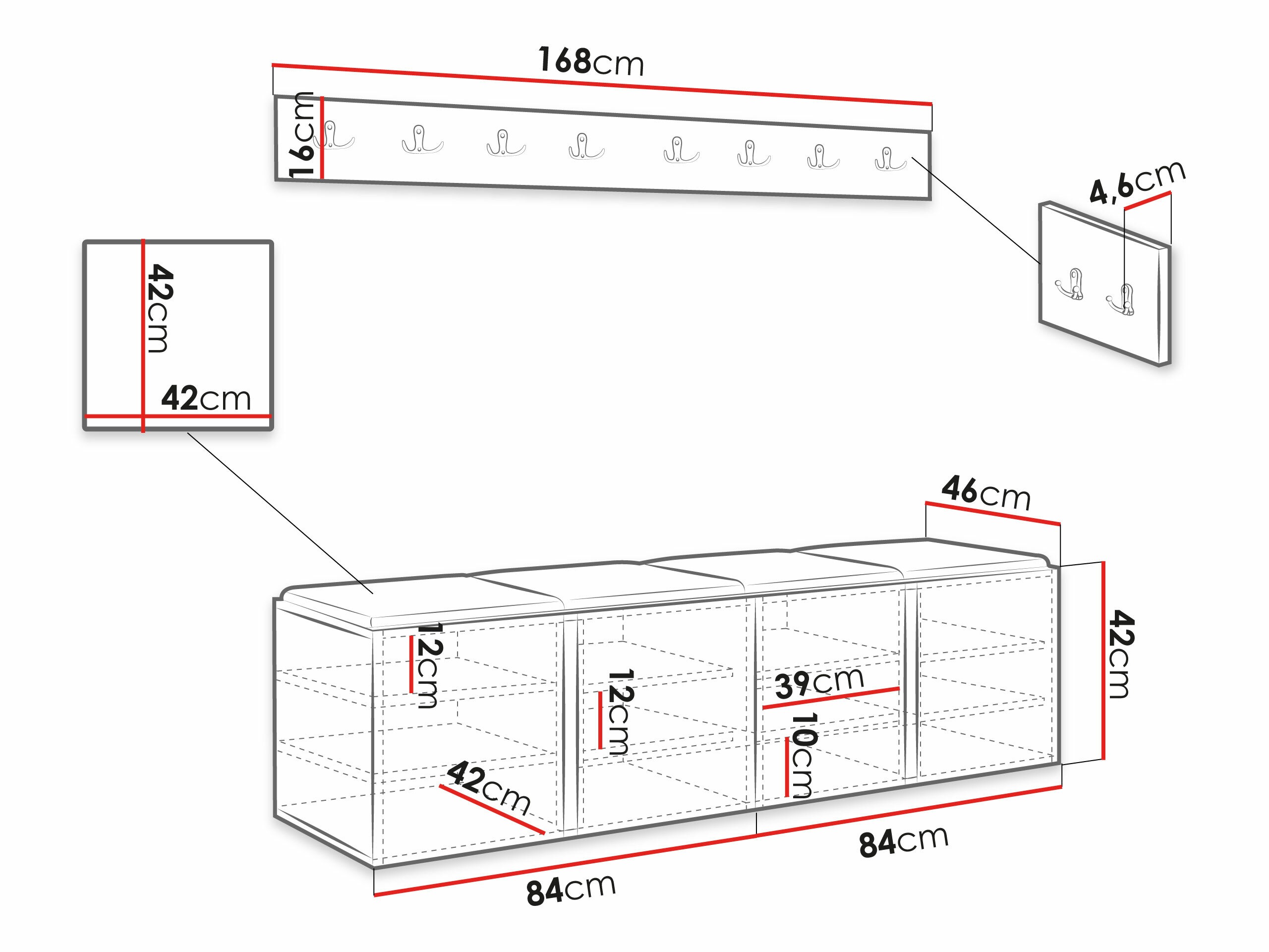 Priekšnama komplekts Pinis VII (Manila 02)