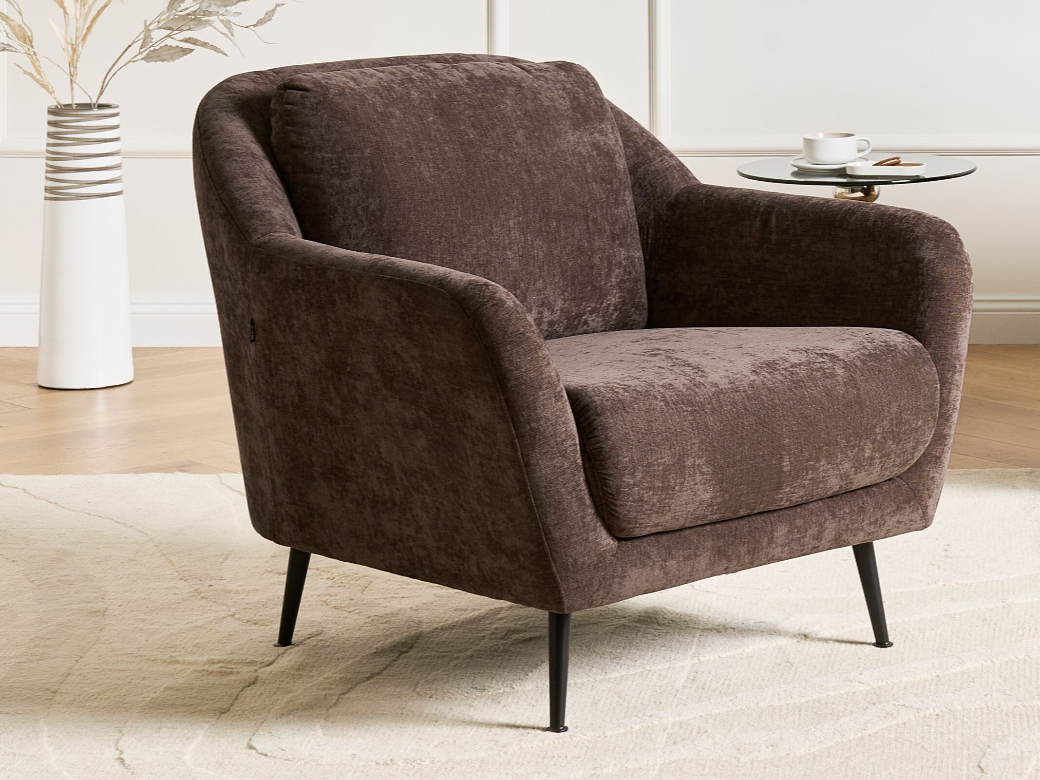 Krēsls Berwyn 3214 (Tumši brūns)