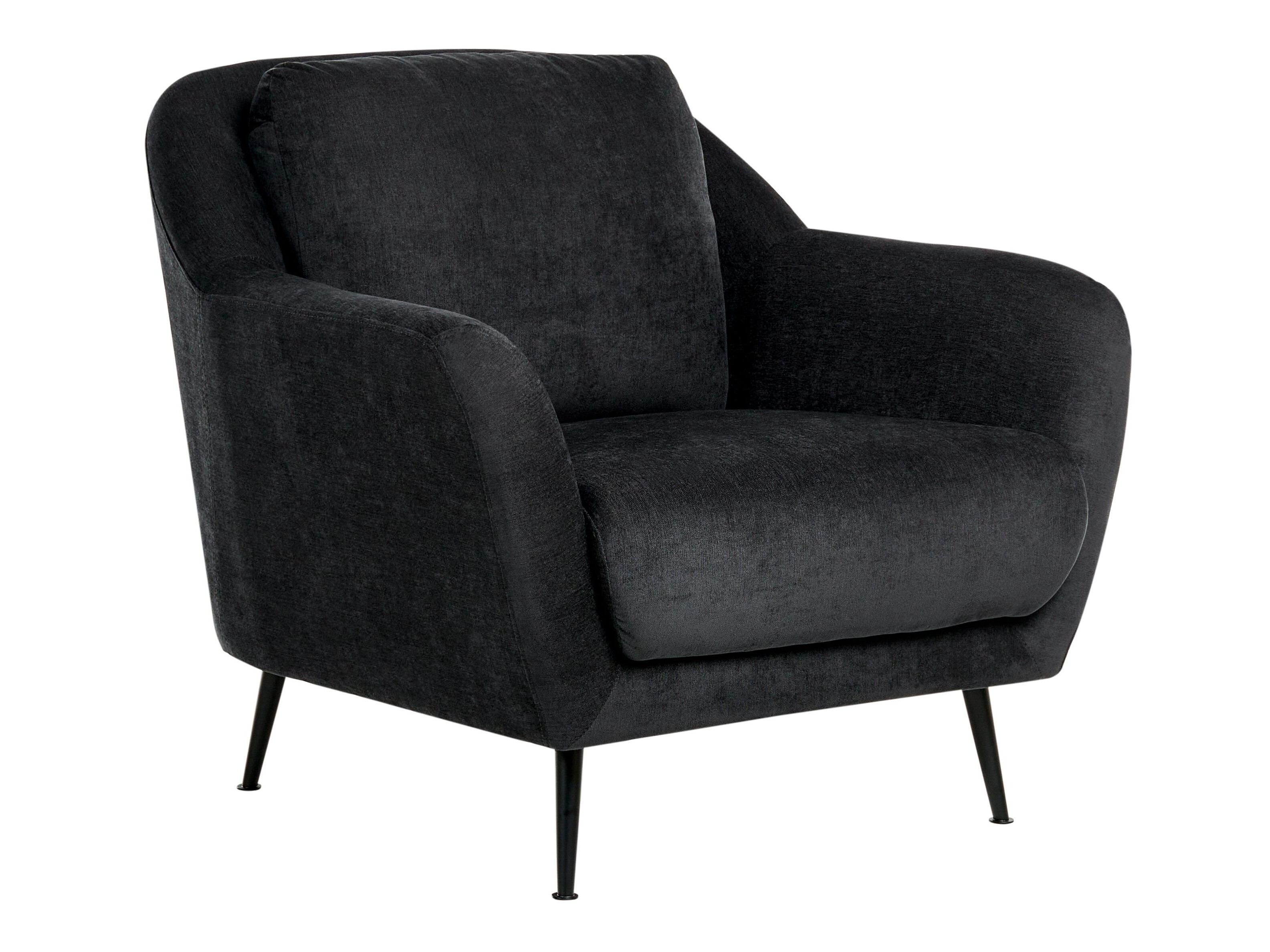 Mīksto mēbeļu komplekts Berwyn 3213 (Melns)