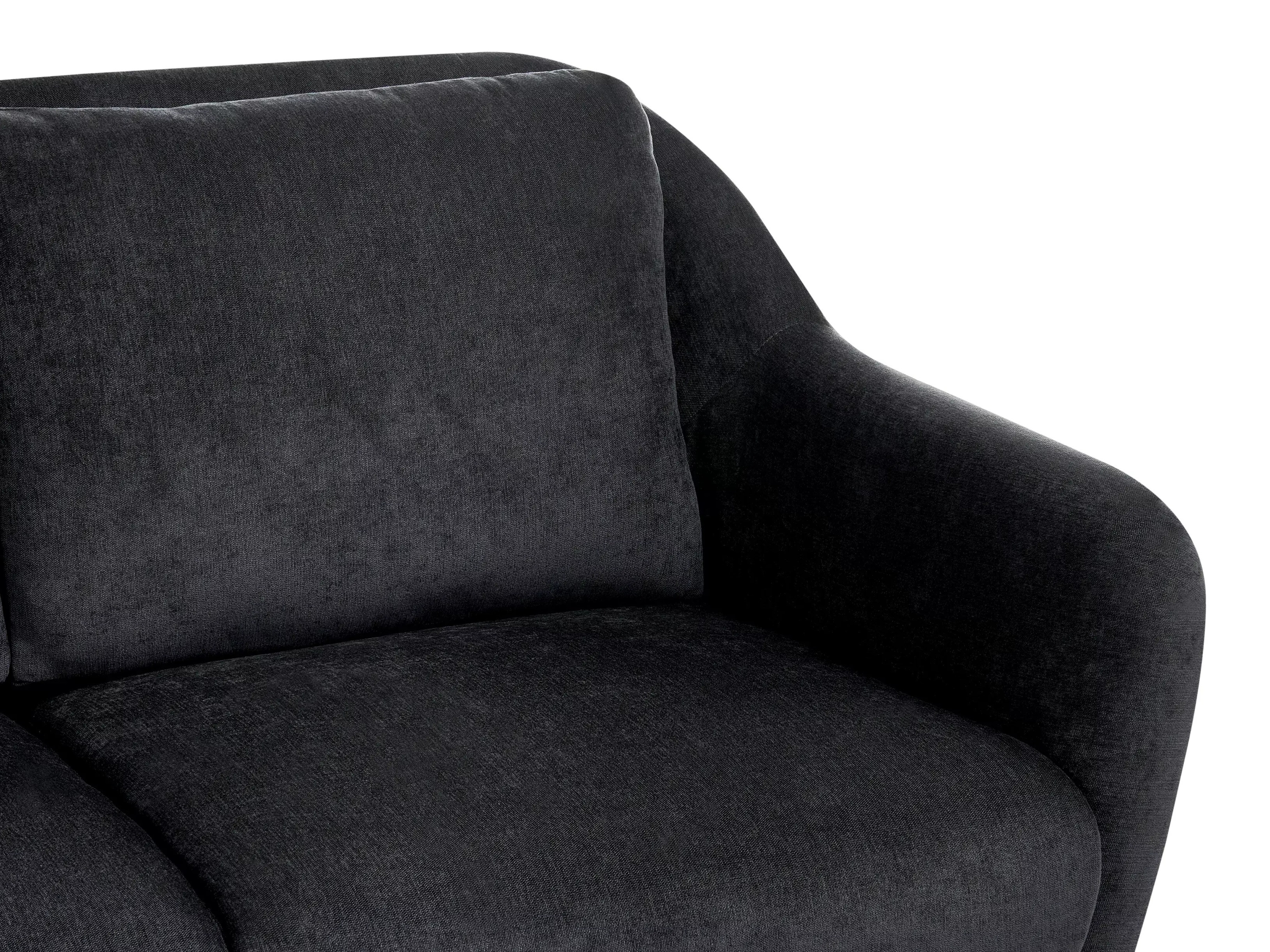 Mīksto mēbeļu komplekts Berwyn 3213 (Melns)