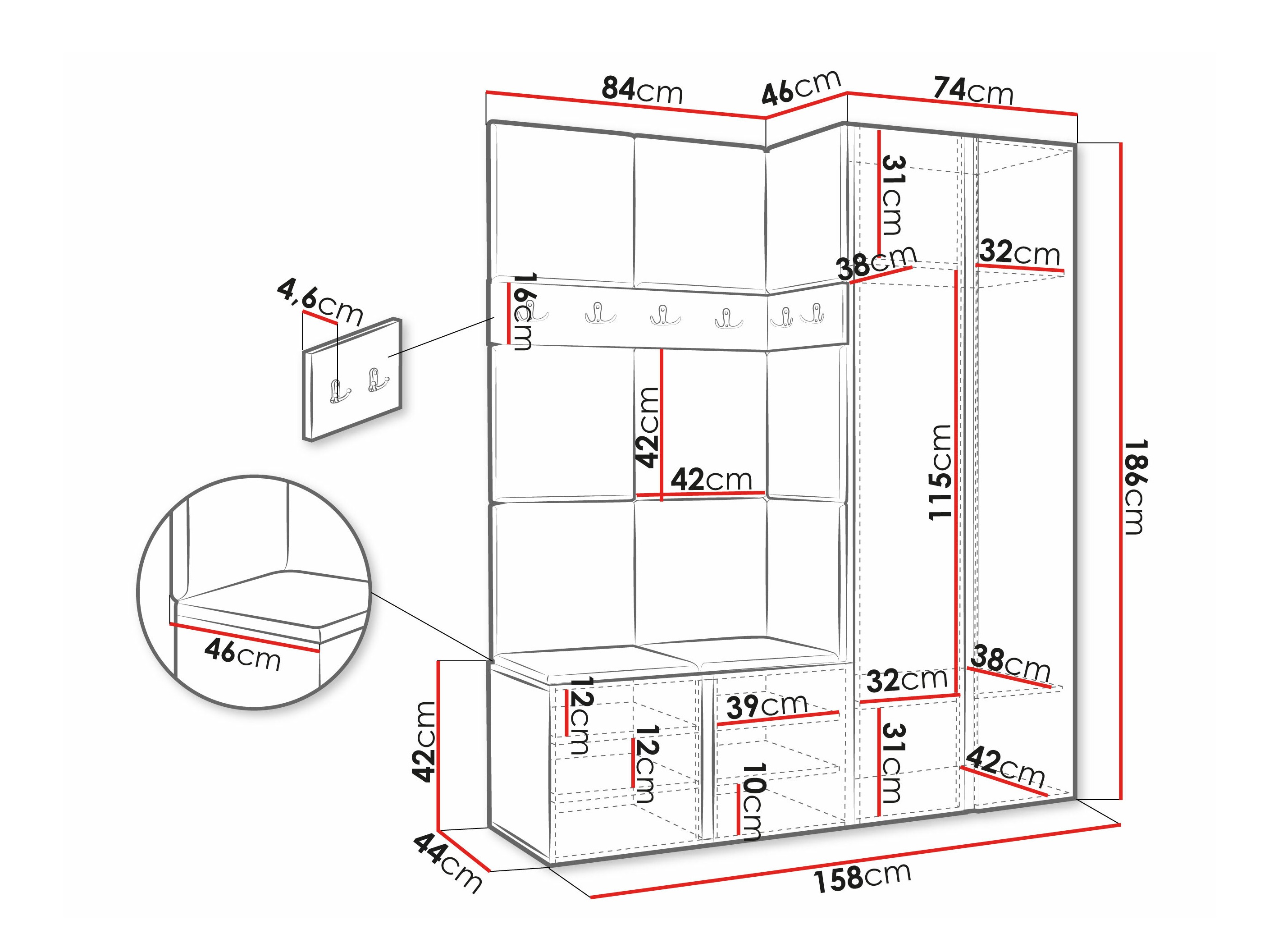Priekšnama komplekts Hartford 278 (Manila 02)