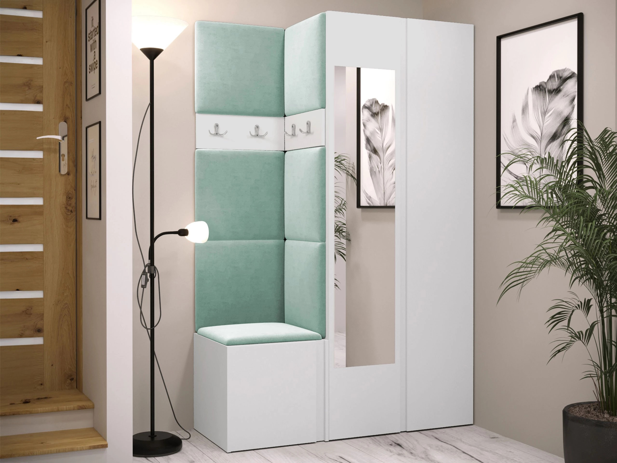 Priekšnama komplekts Pinis XXVI (Balts)