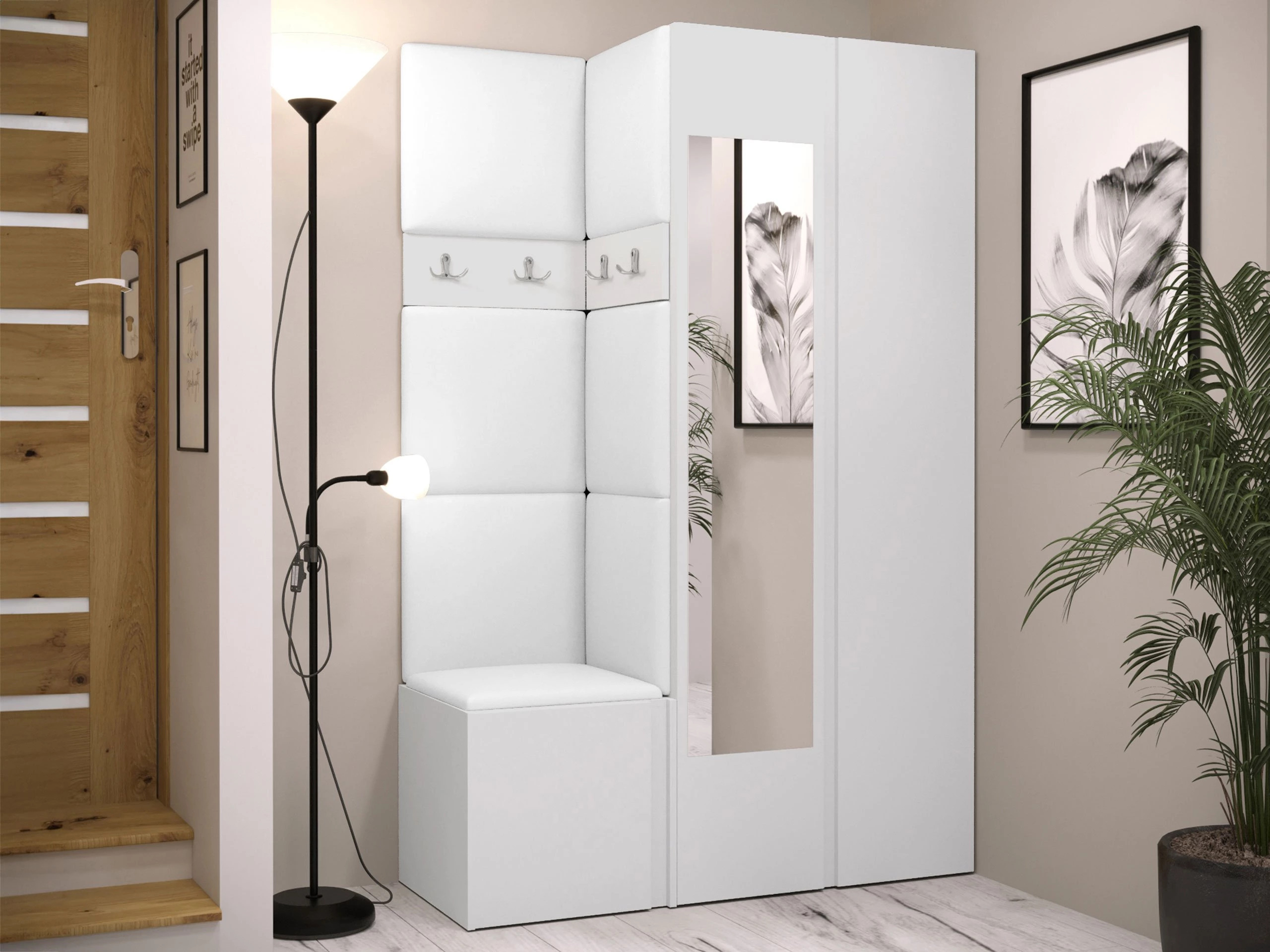 Priekšnama komplekts Pinis XXVI (Balts)