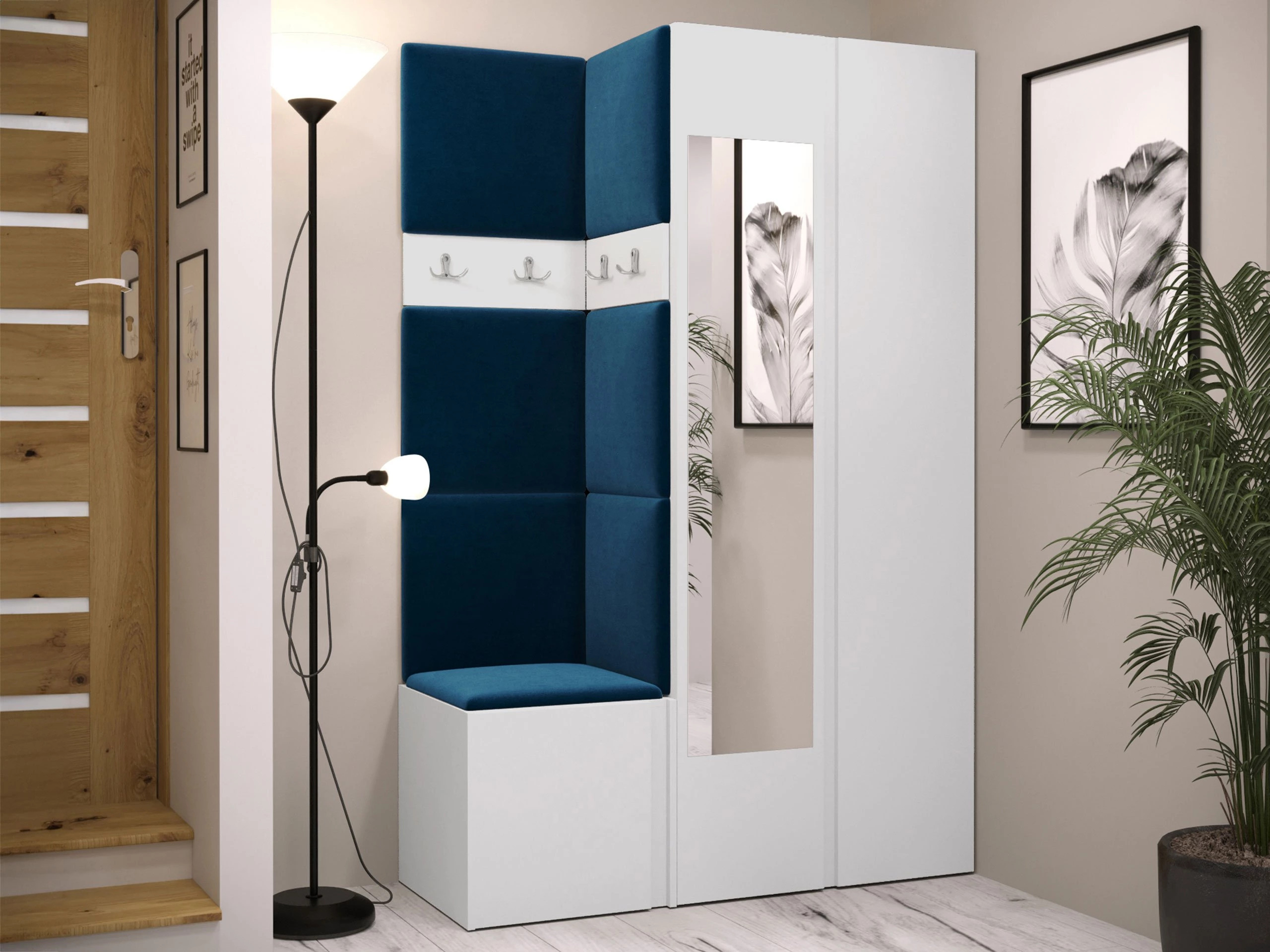 Priekšnama komplekts Pinis XXVI (Balts)