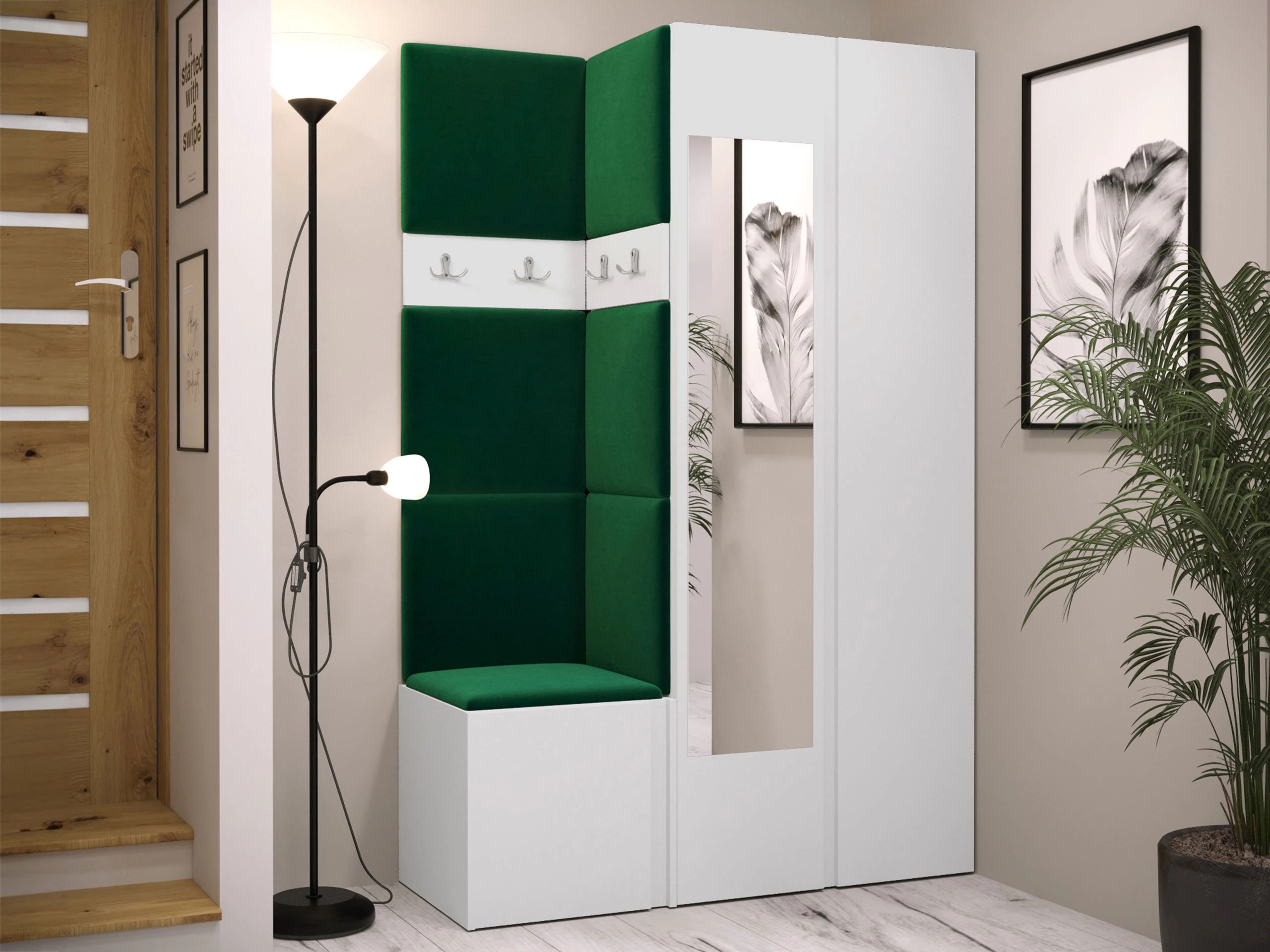 Priekšnama komplekts Pinis XXVI (Balts)