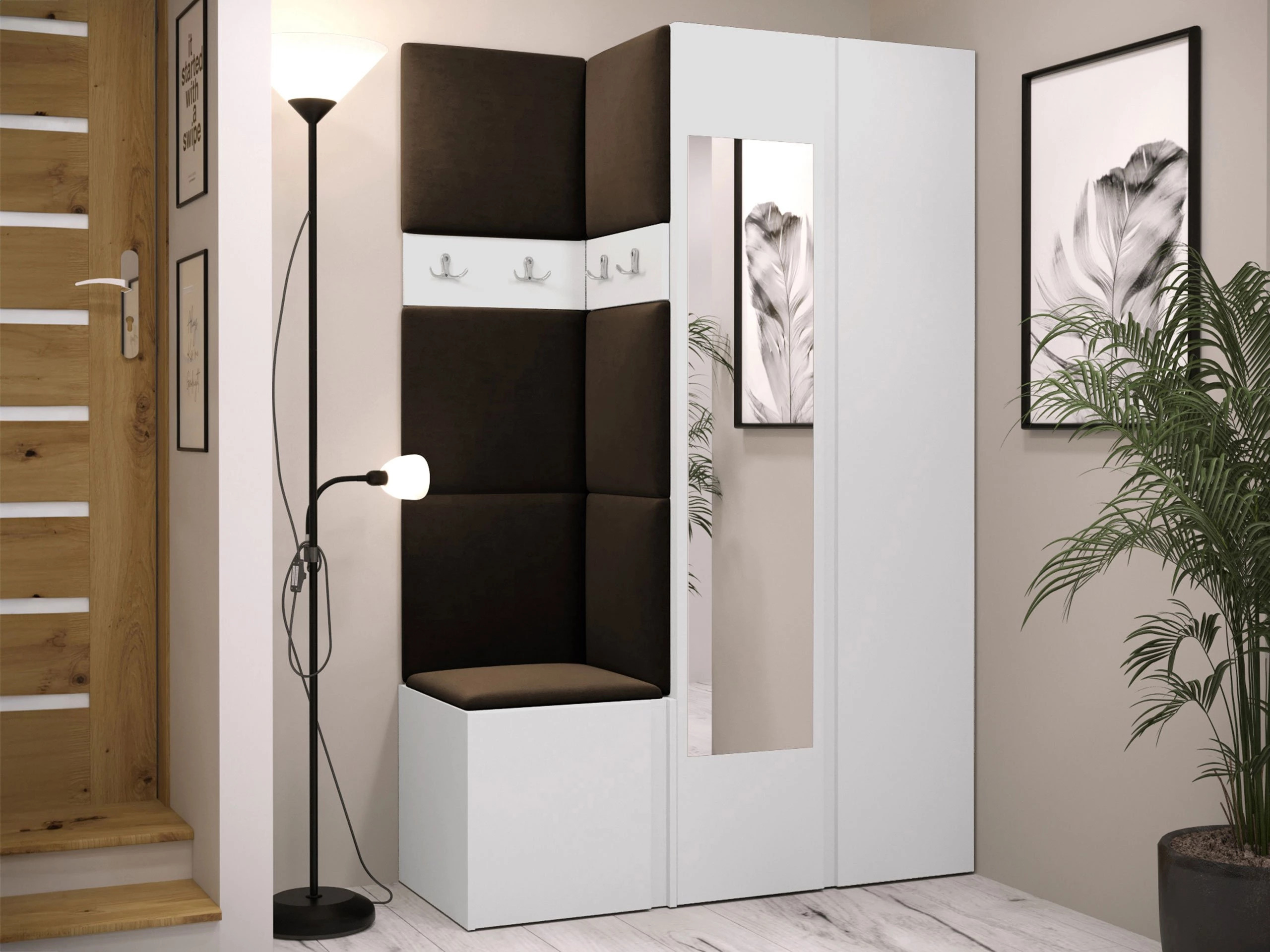 Priekšnama komplekts Pinis XXVI (Balts)