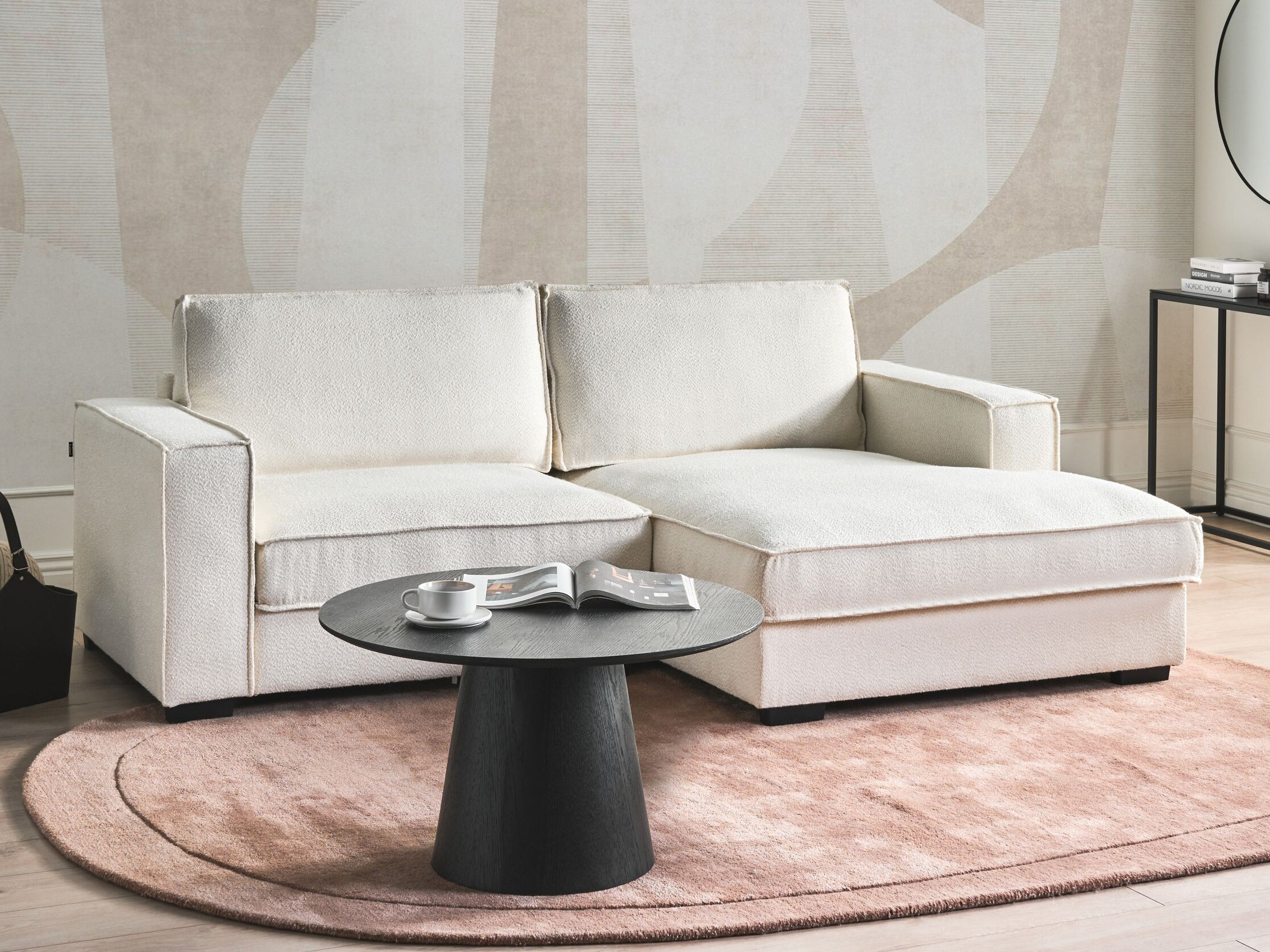 Stūra dīvāns Berwyn 3217 (Gaiši bēšs)