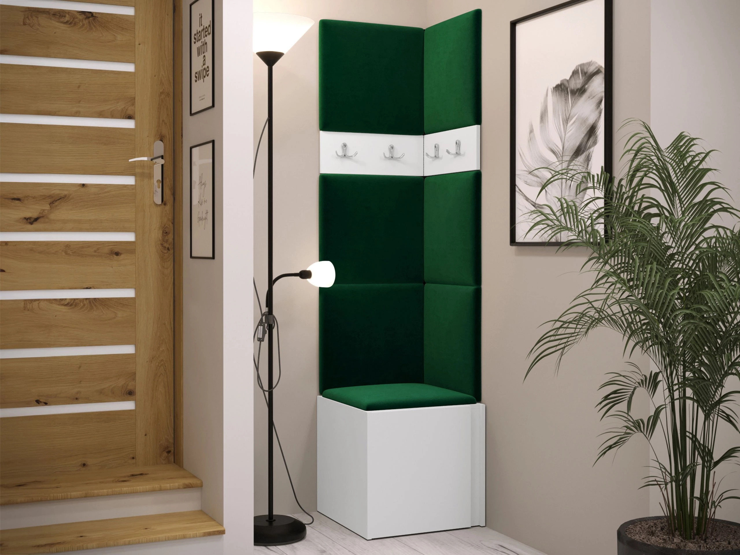 Priekšnama komplekts Pinis XXI (Balts)