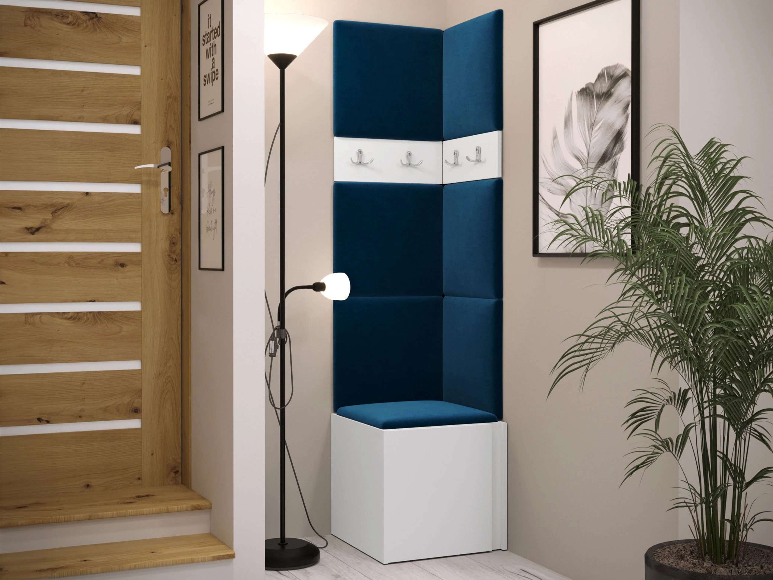 Priekšnama komplekts Pinis XXI (Balts)