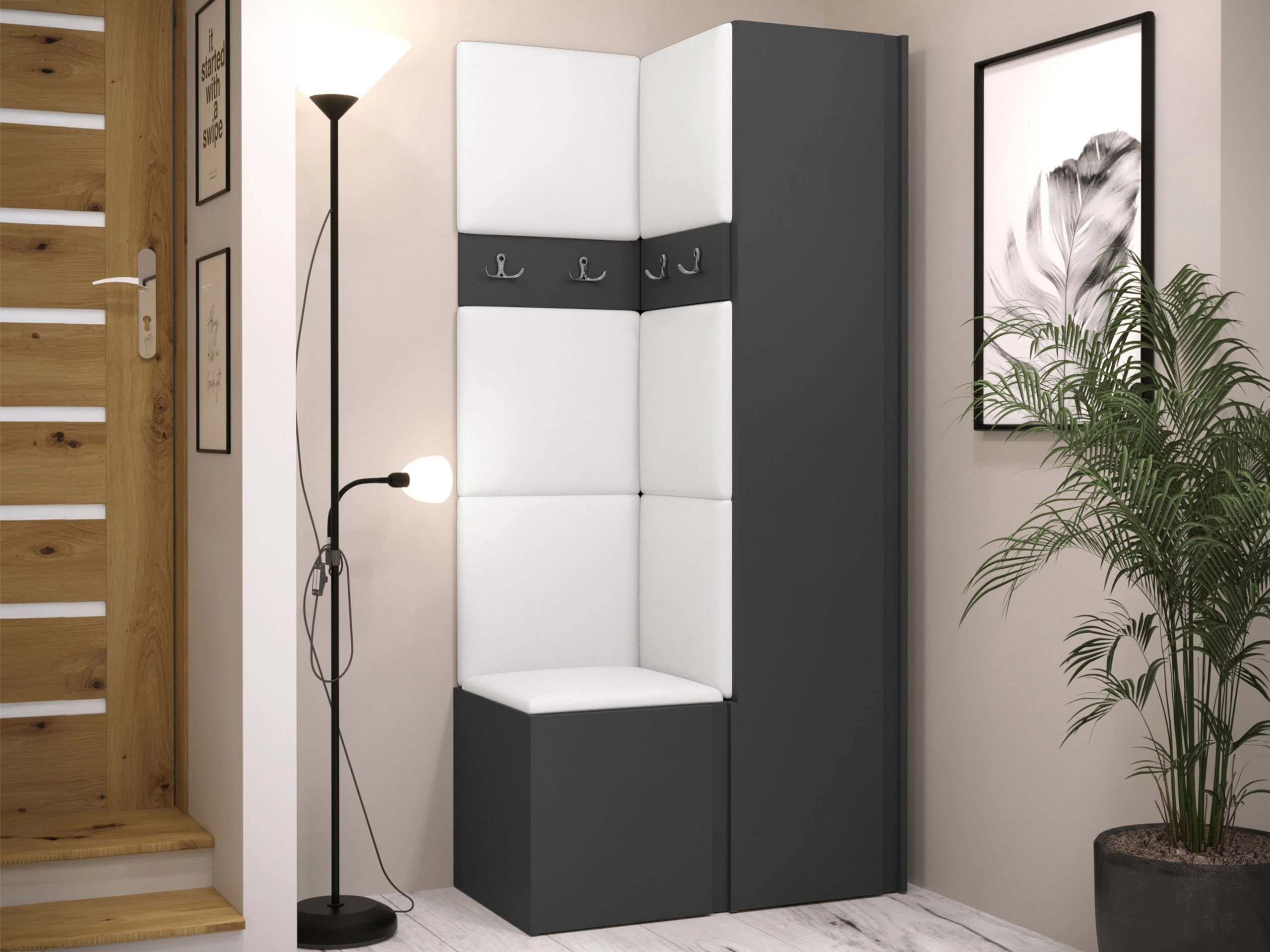 Priekšnama komplekts Pinis XXIV (Grafīts)