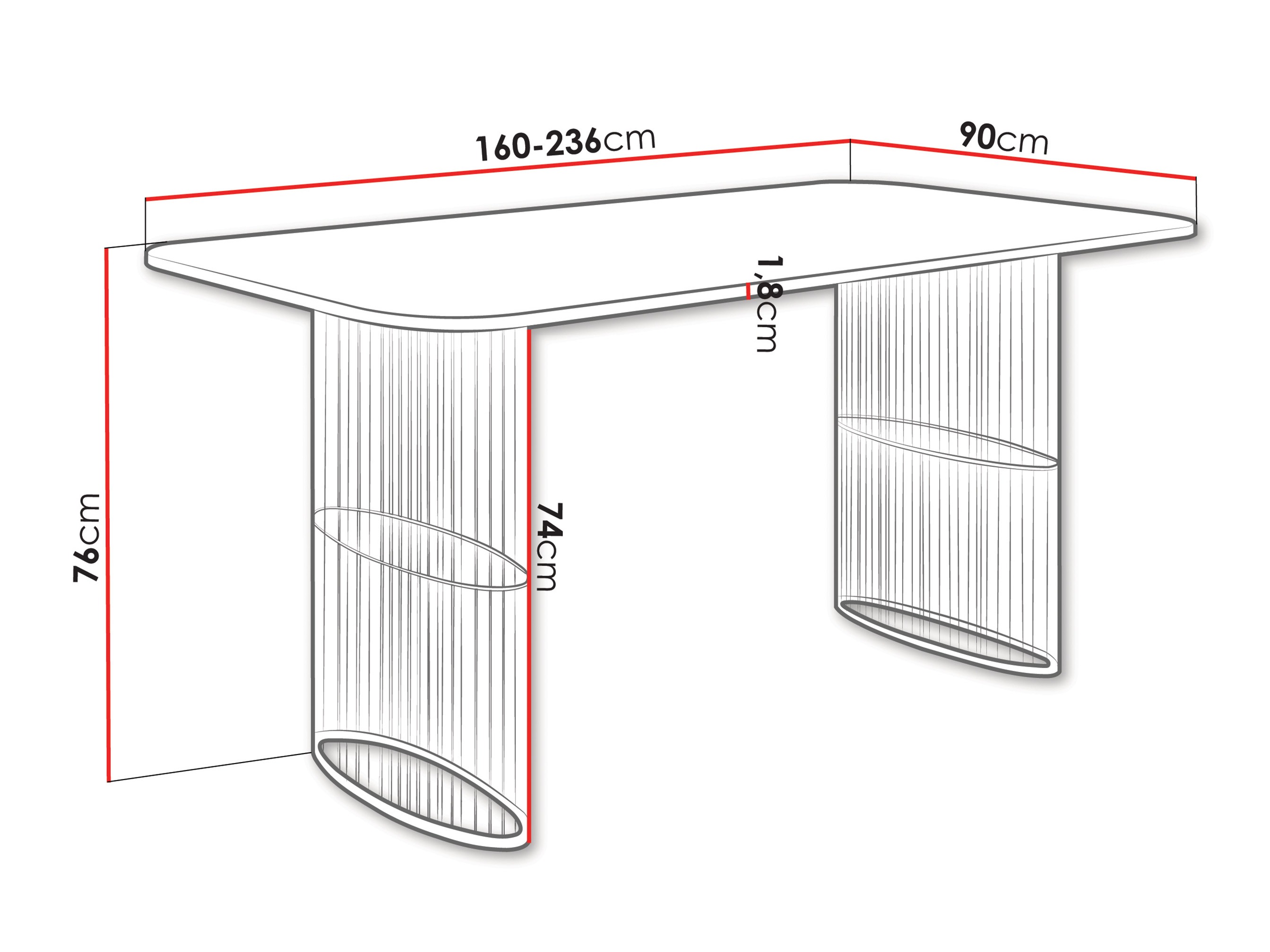 Galds Oswego 163 (Amatniecības zelta ozols)