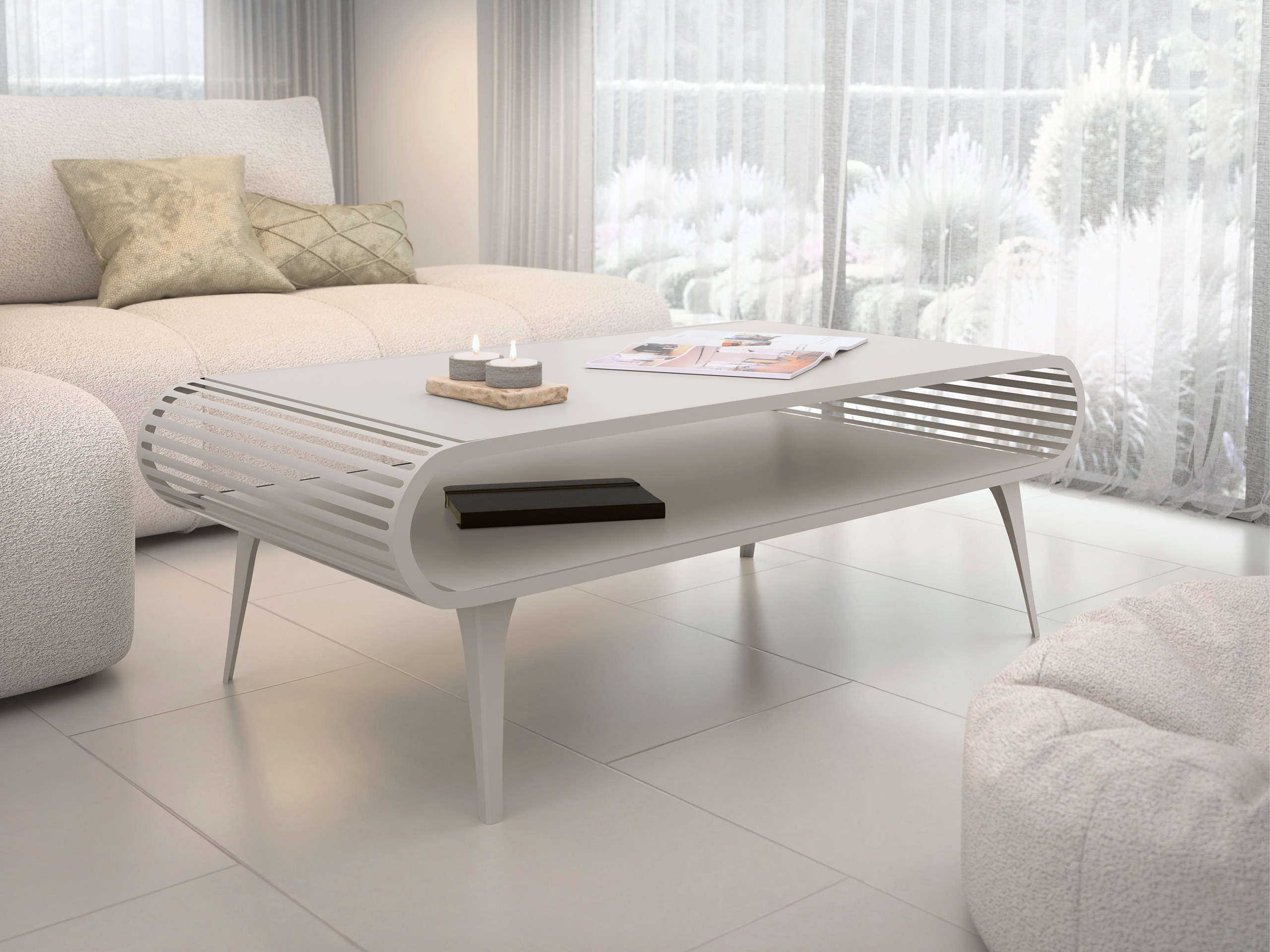 Žurnālu galdiņš Oswego 162 (Kašmirs)