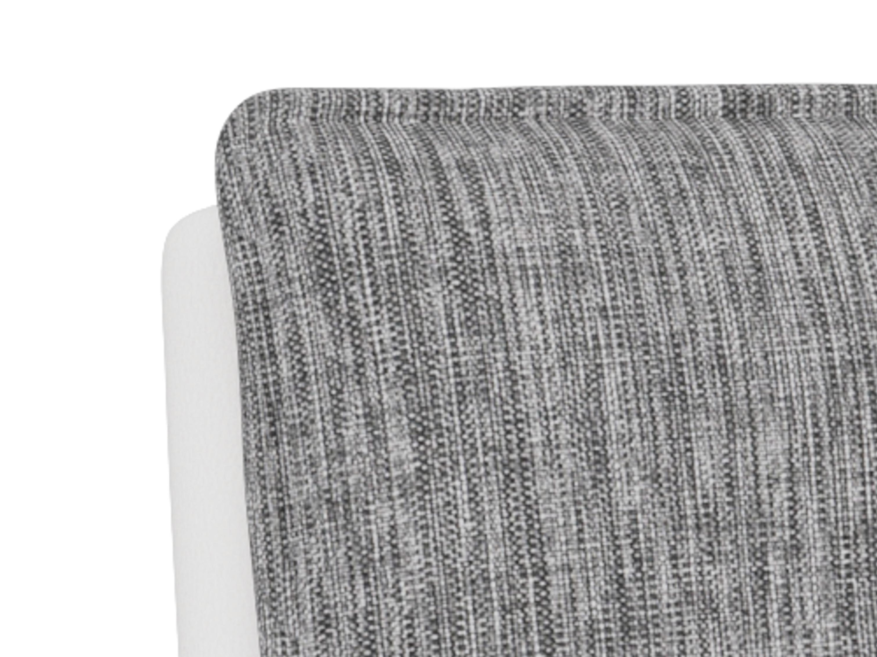 Dīvāns gulta Norsica 228 (Balts + Gaiši pelēks)