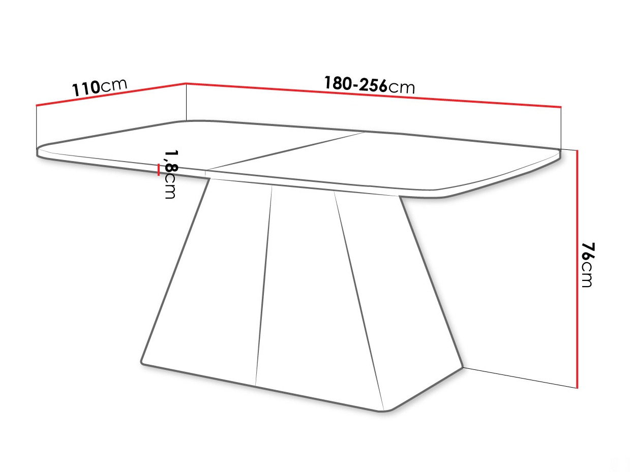 Galds Oswego 169 (Grafīts)