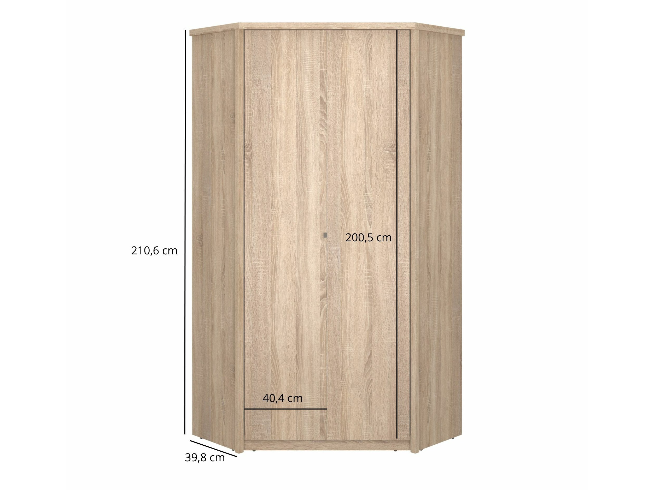 Stūra skapis Vesetre 121