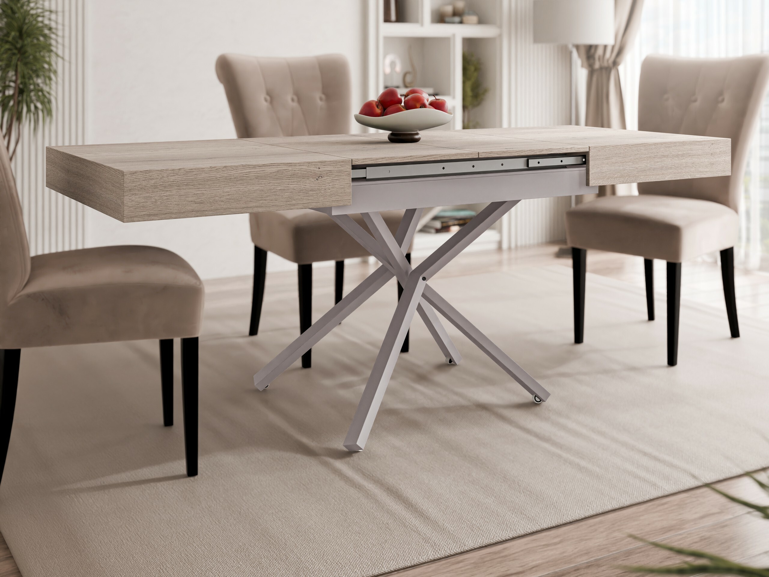 Žurnālu galdiņš transformeris Oswego 177 (Ozols)