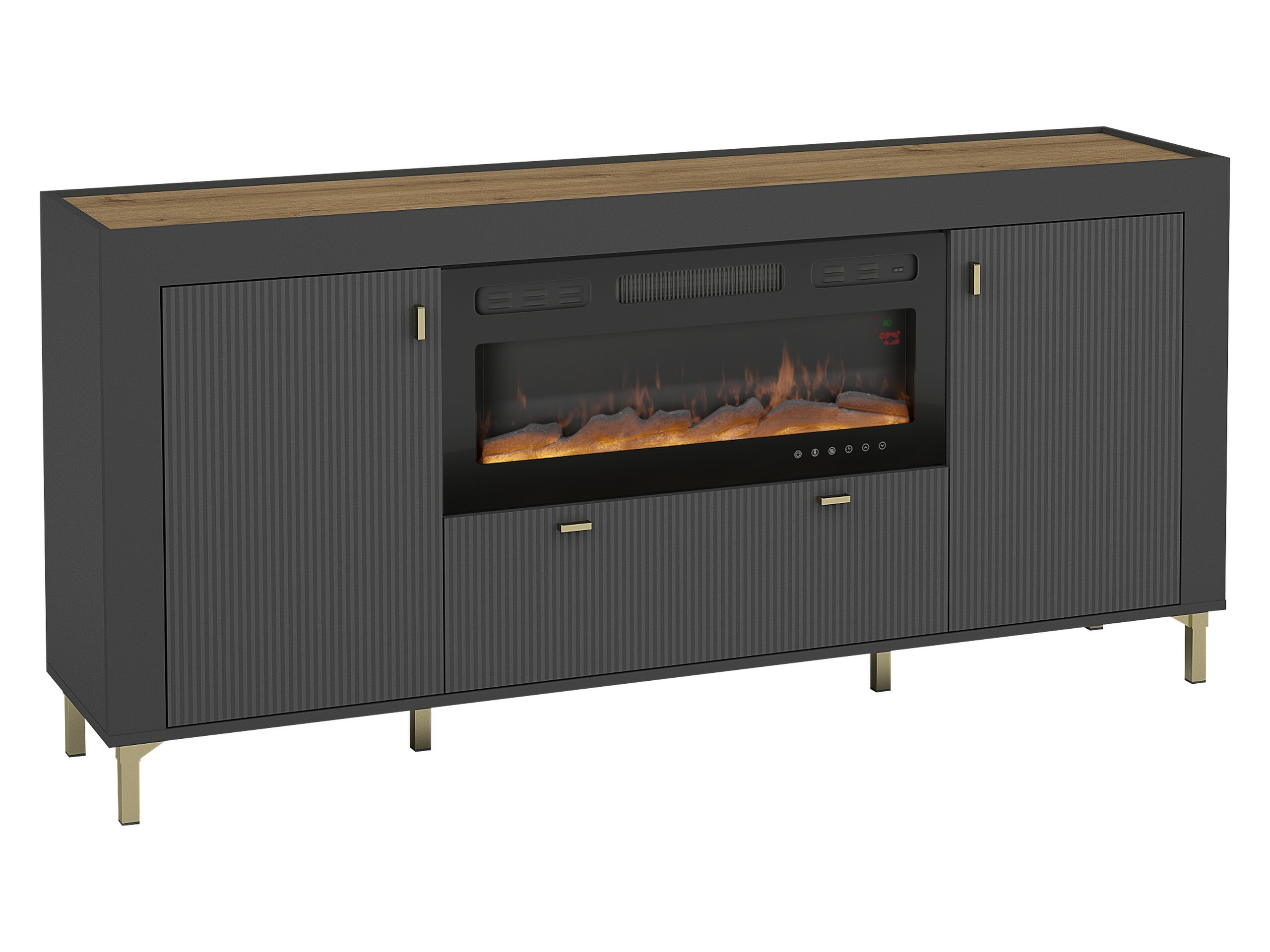 Kumode Mormavu 110 (Matēts melns)