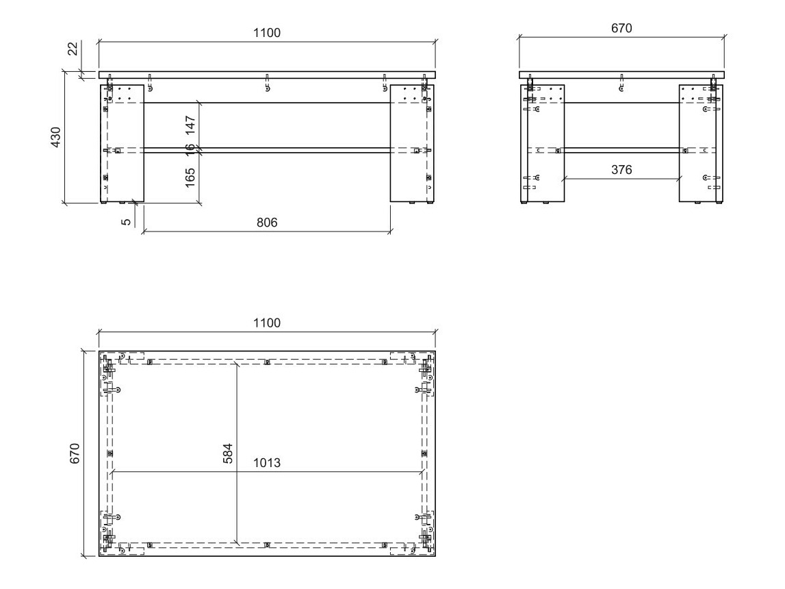 Žurnālu galdiņš Numeri 105