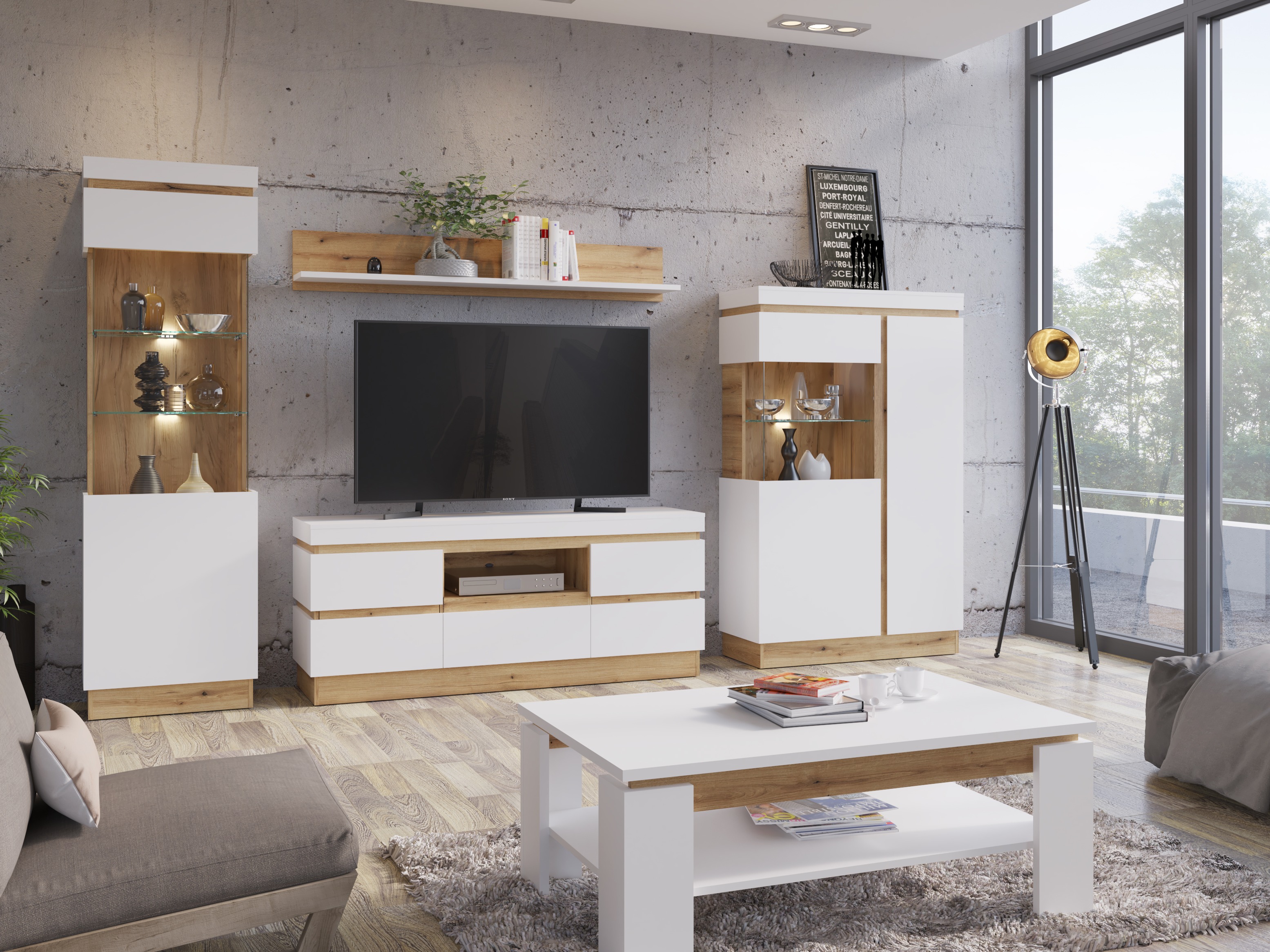 Viesistabas komplekts Numeri 123