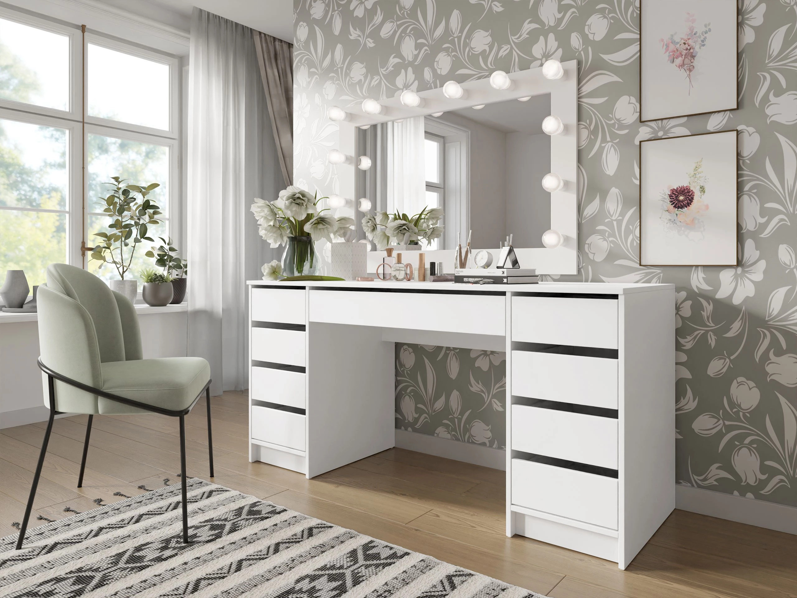 Rakstāmgalds Comfivo 401 (Balts)