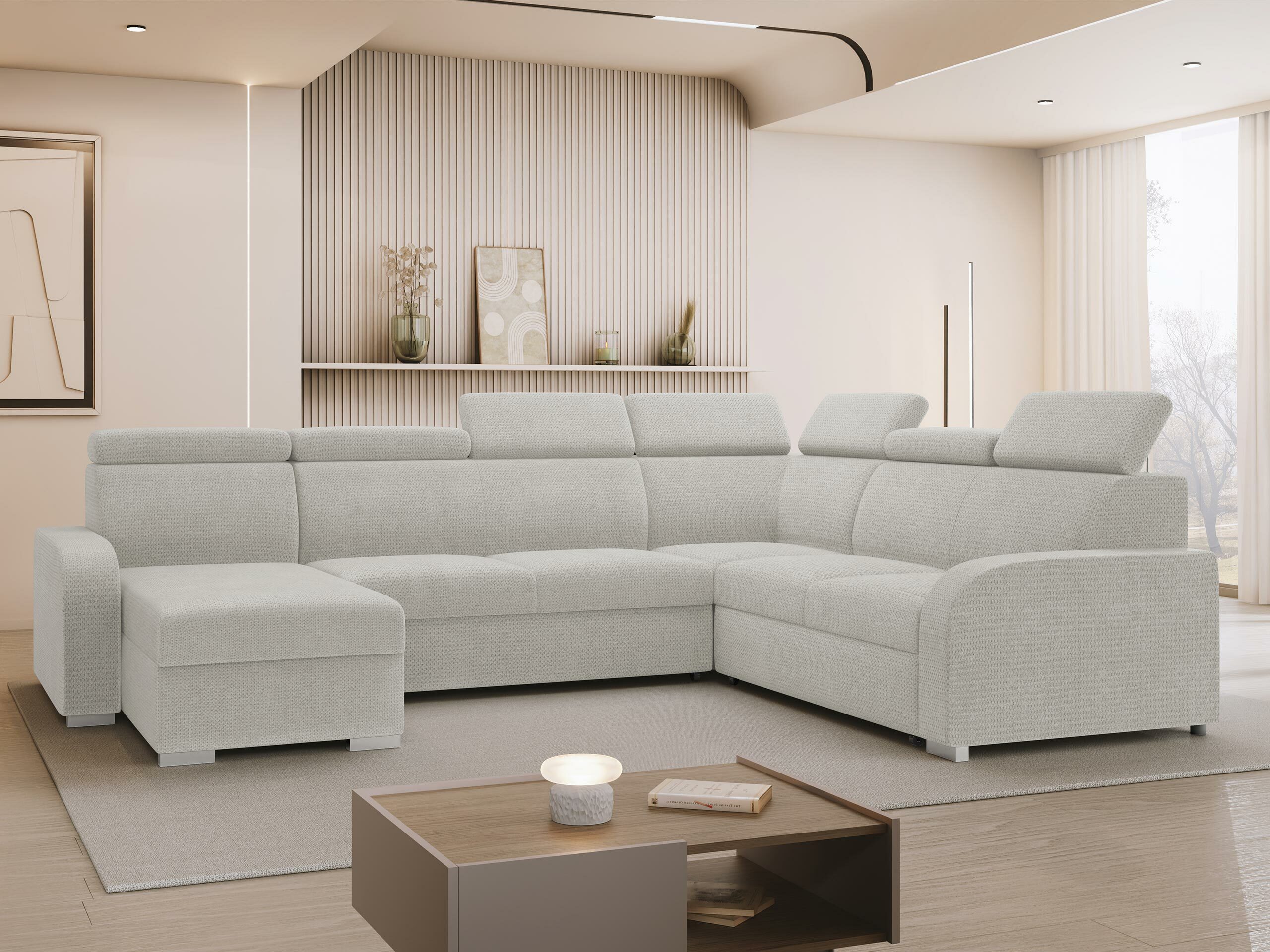 Stūra dīvāns Etrcala 110 (Crown 16)