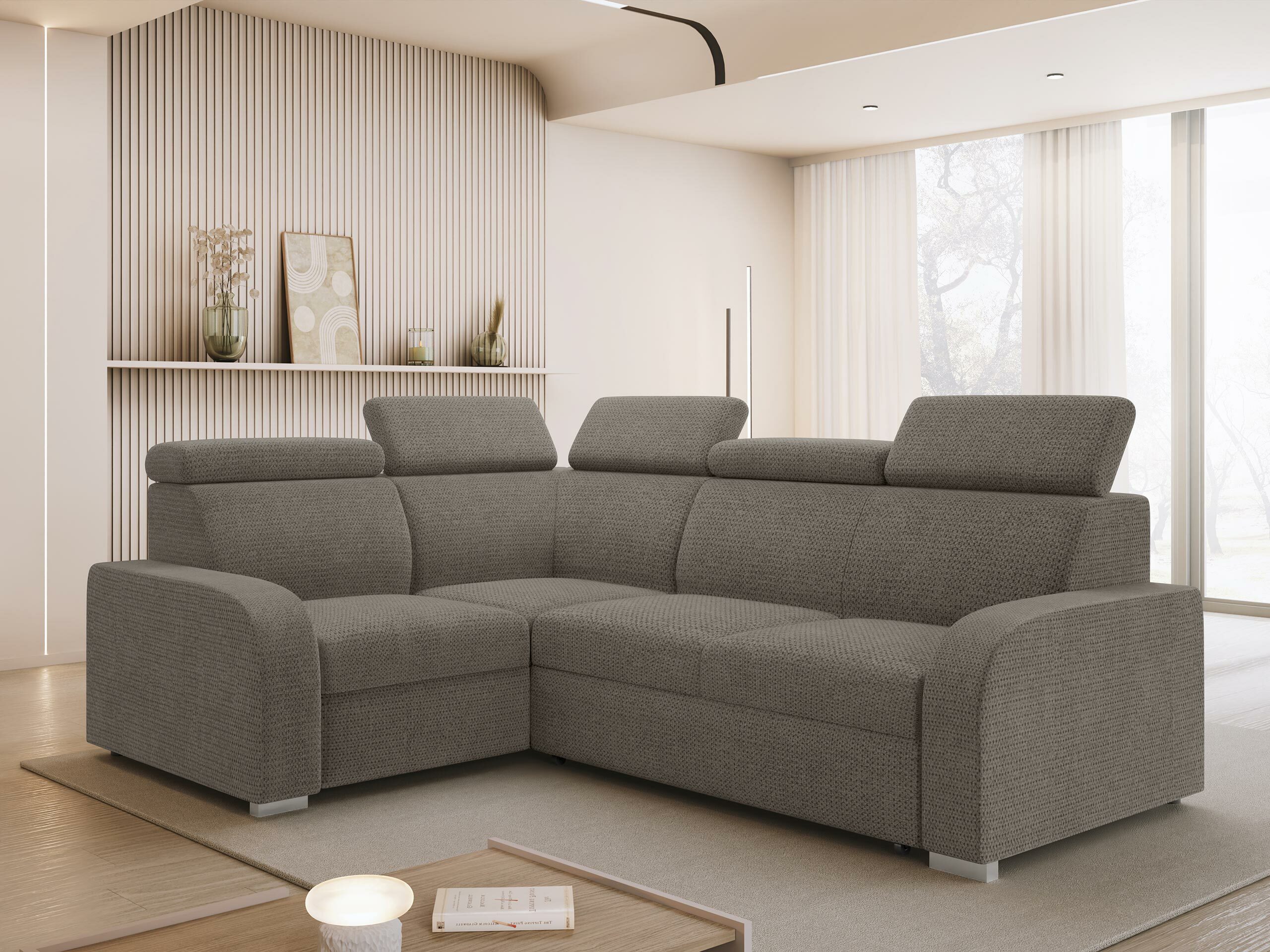 Stūra dīvāns Ovos III (Crown 4)