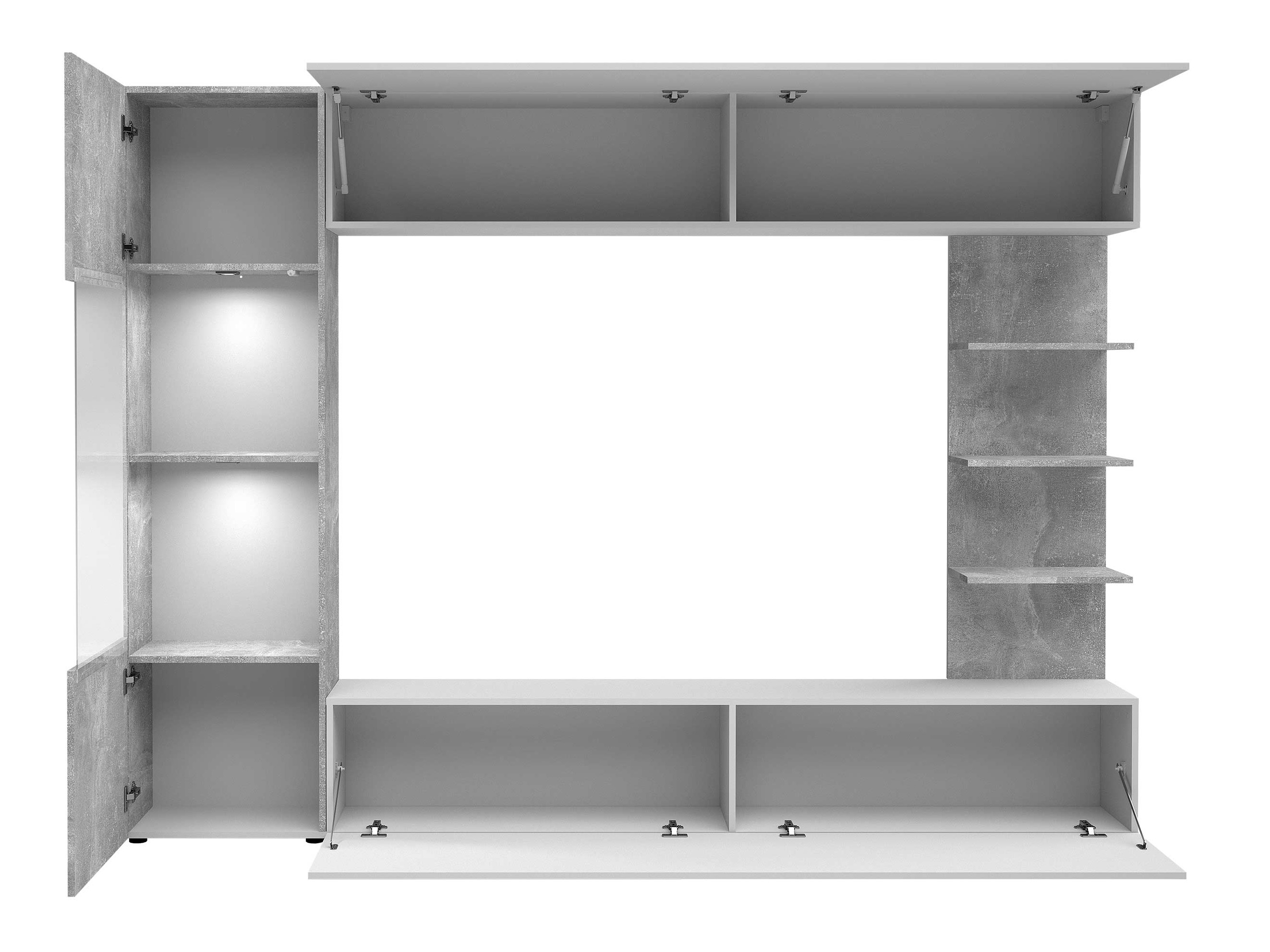 Viesistabas komplekts Comfivo Animus (Kašmirs + Ozols)