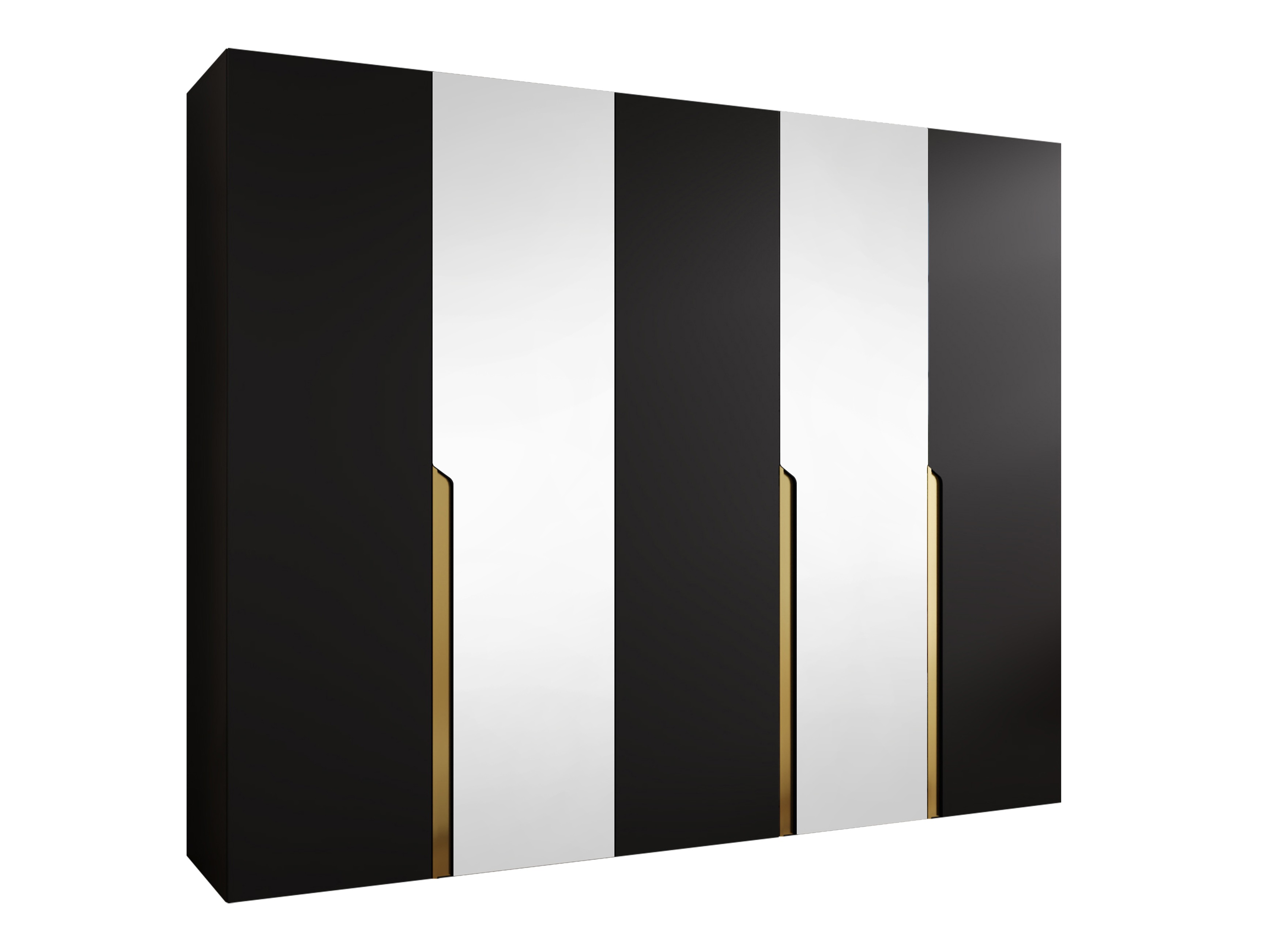 Skapis Hartford 587 (Melns)