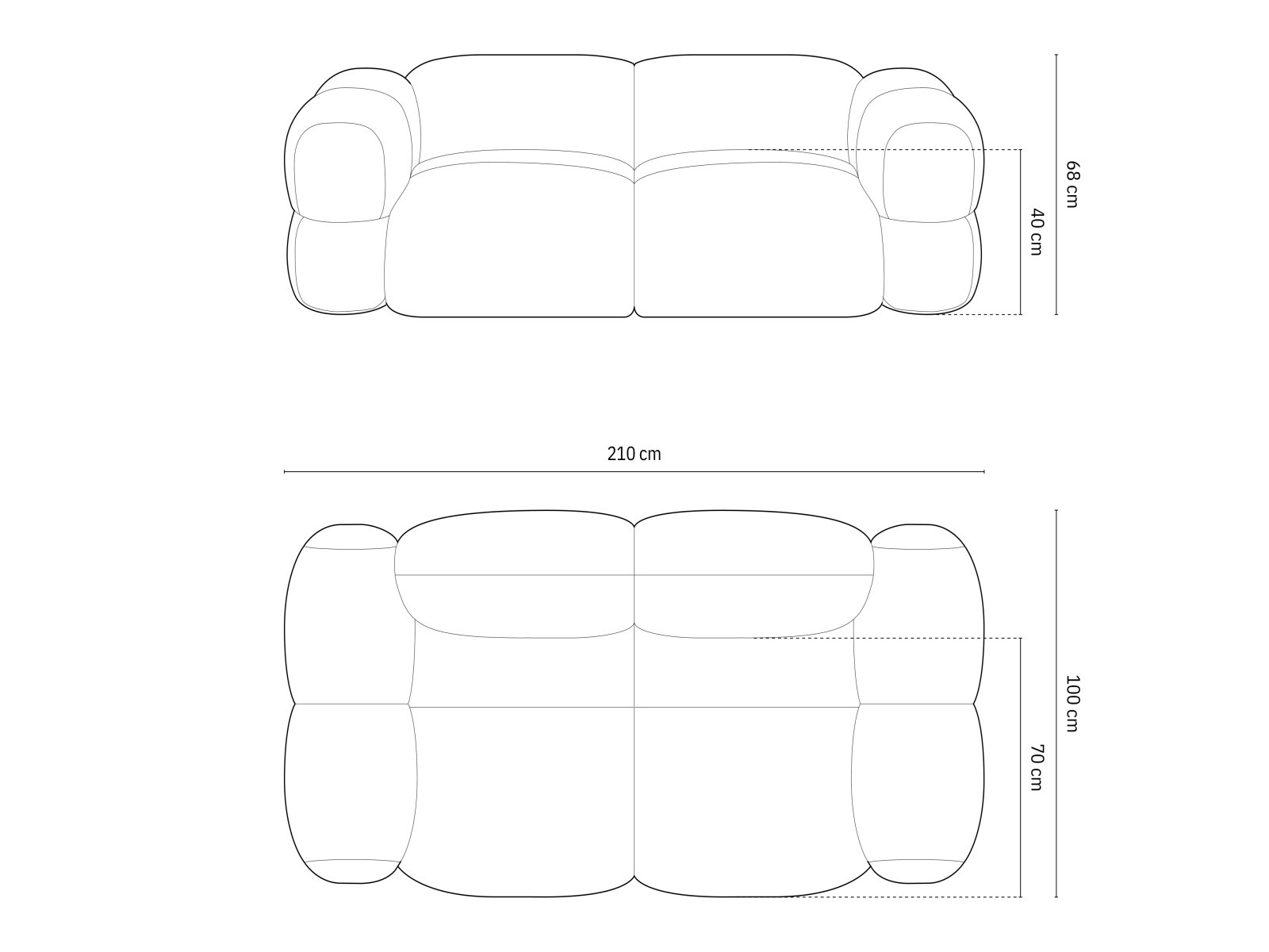 Dīvāns Duncore 100 (Sorella 03)