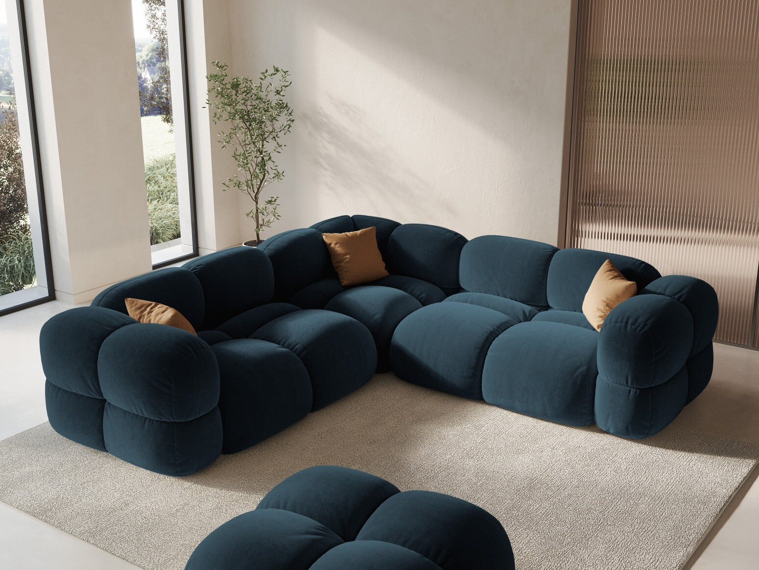 Stūra dīvāns Duncore 102 (Vogue 13)