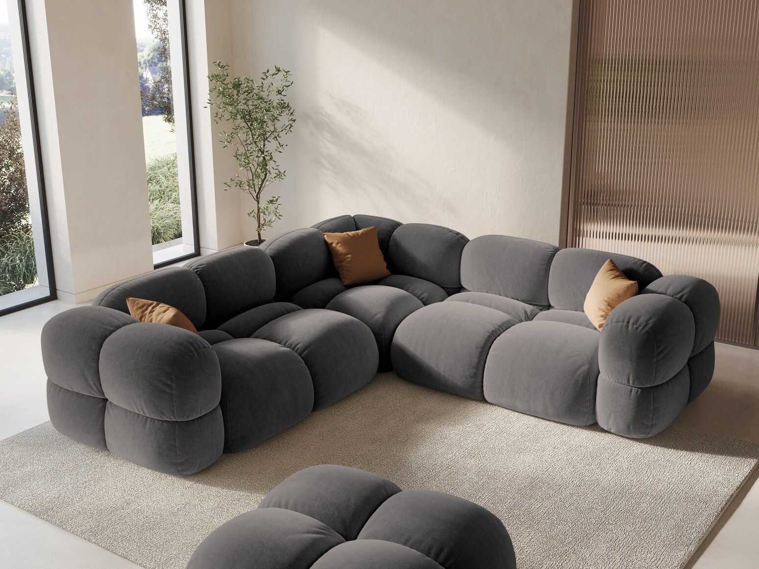 Stūra dīvāns Duncore 102 (Vogue 15)