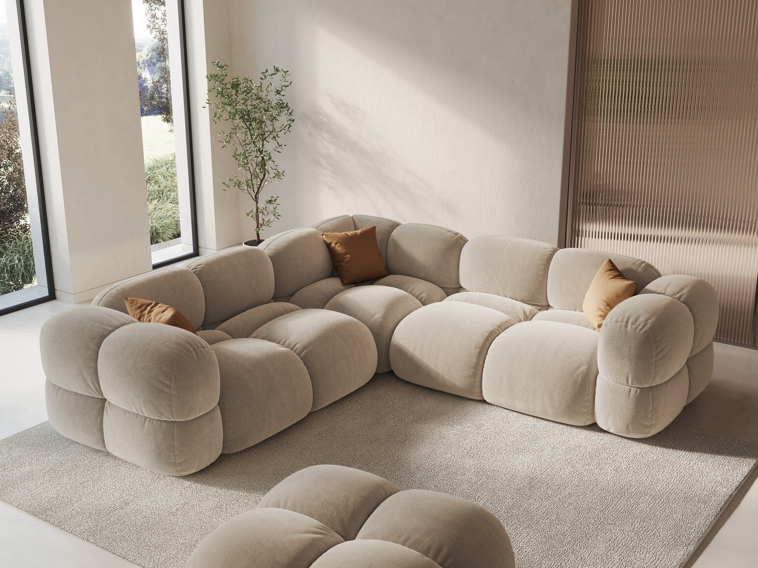 Stūra dīvāns Duncore 102 (Vogue 1)