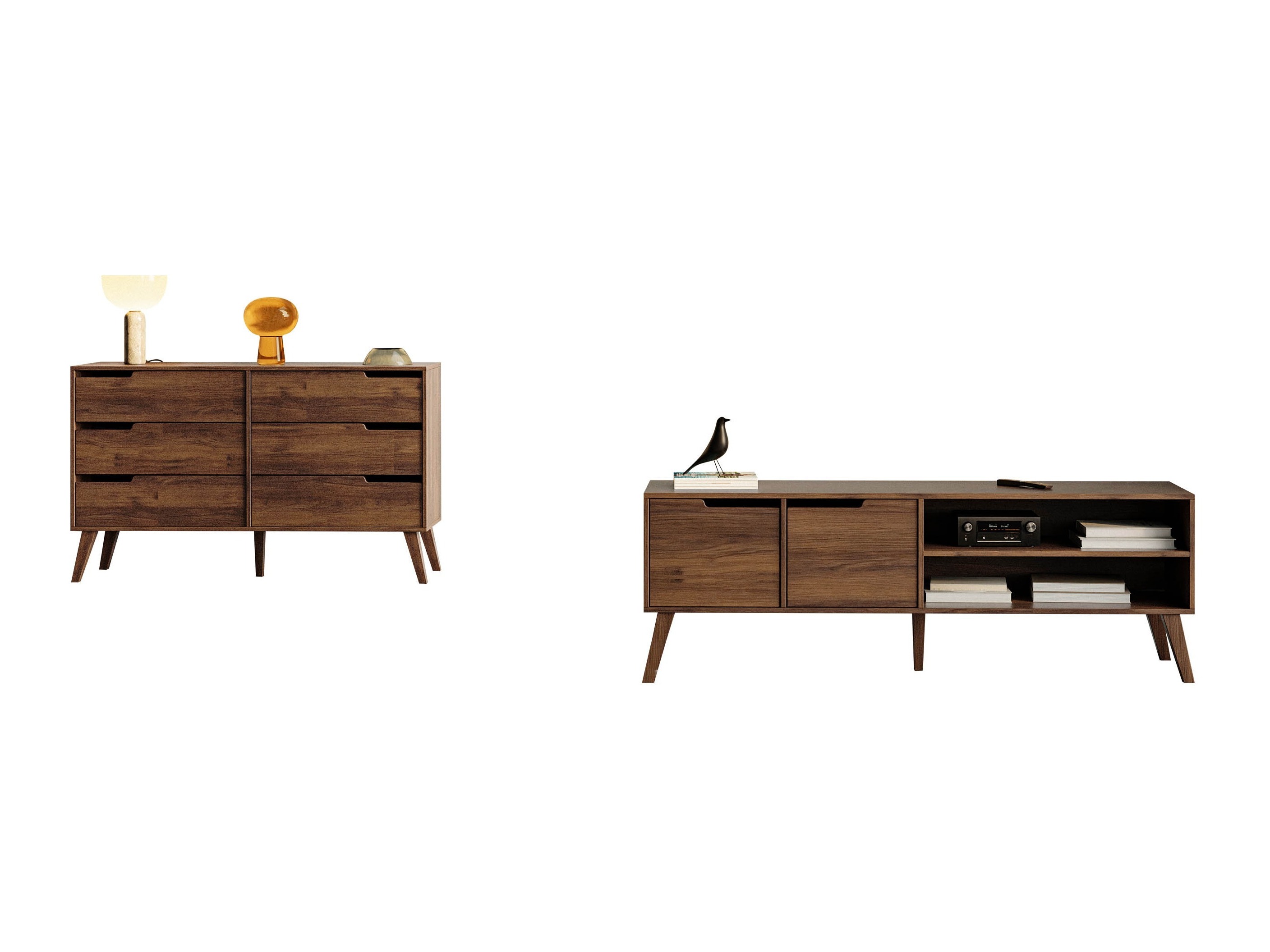 Viesistabas komplekts Elbtive 106 (Riekstkoks)